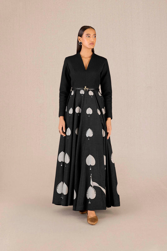 Silk Sabra Dress – Black