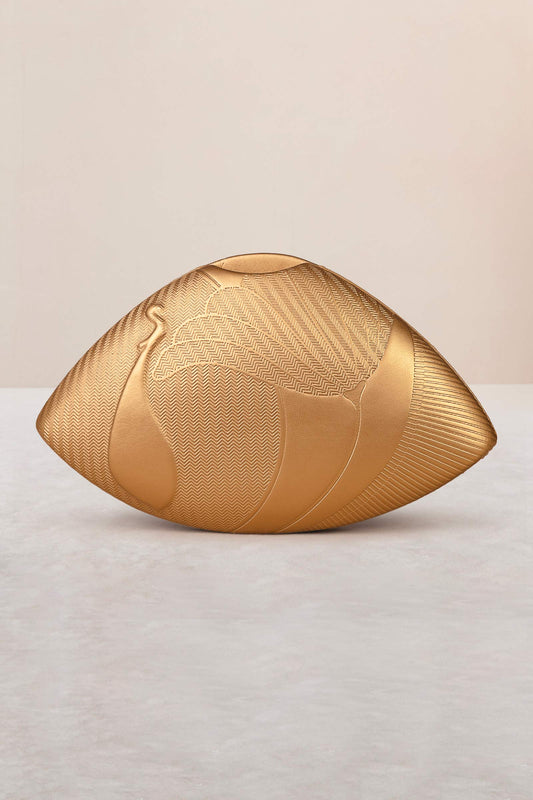 Faux Leather Ruya Clutch – Metallics