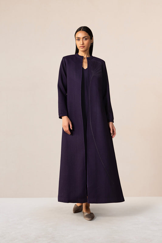 Wool Mirana Jacket Set – Purple