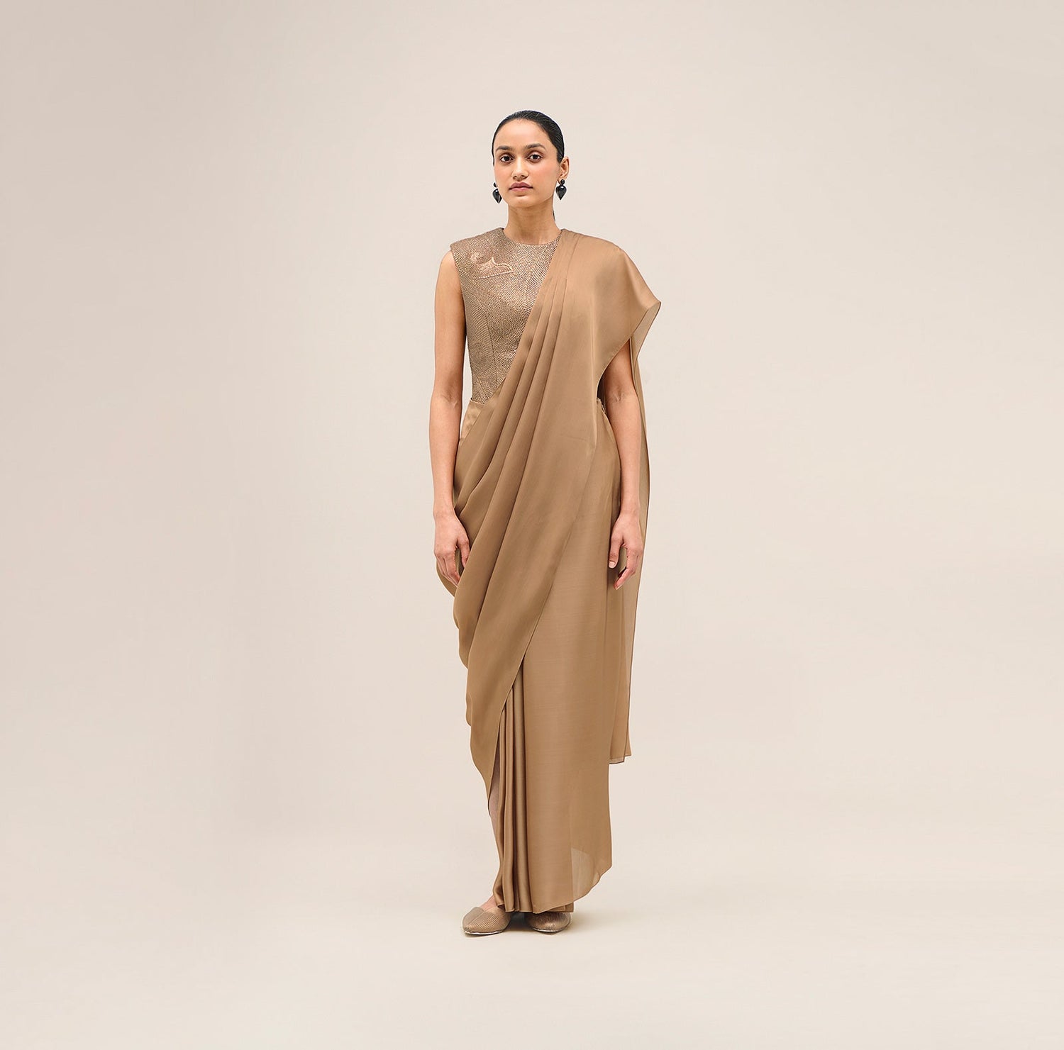  Metallic Sanah Saree Set – Metallics