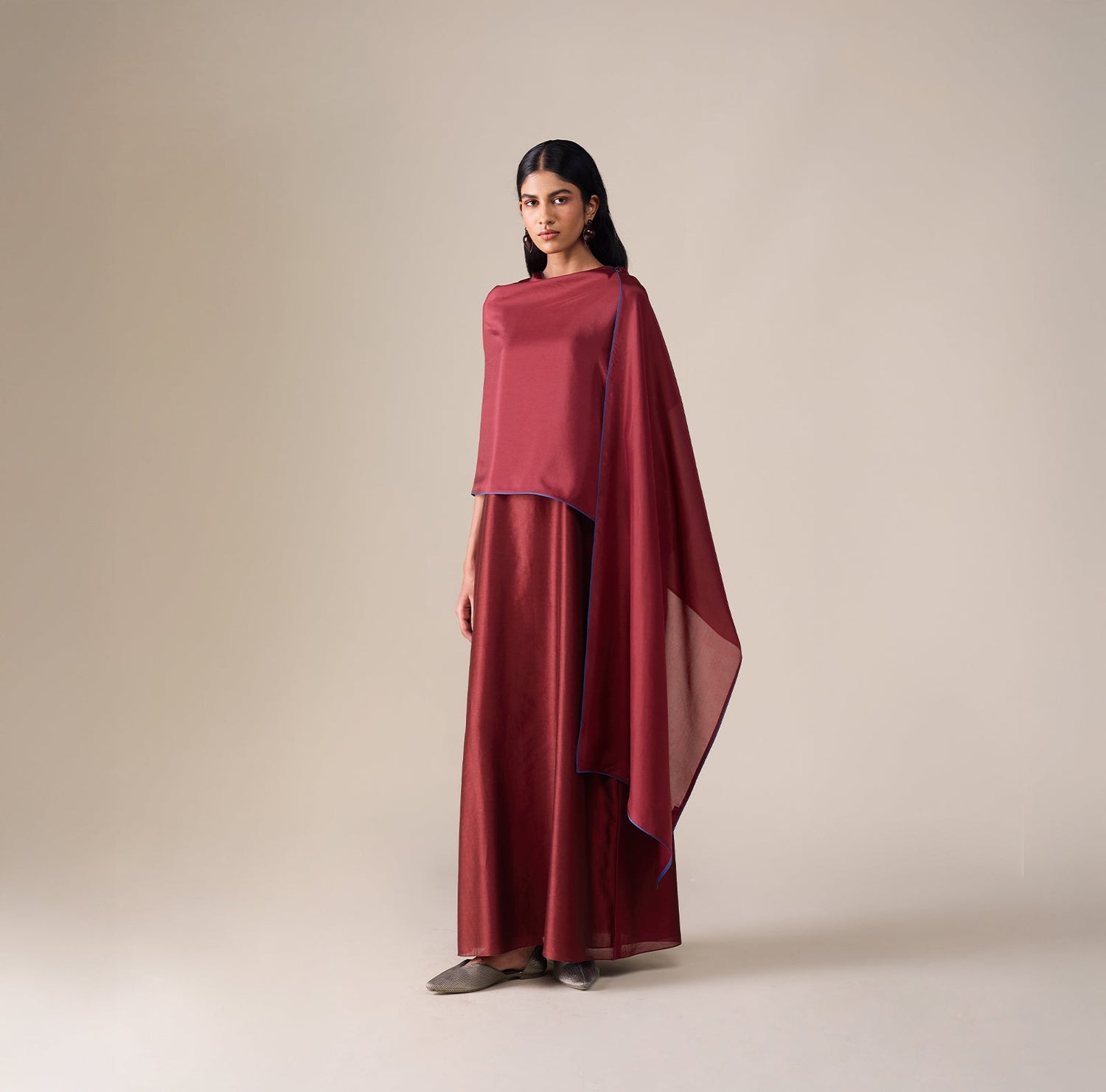  Silk  Frida Scarf – Green