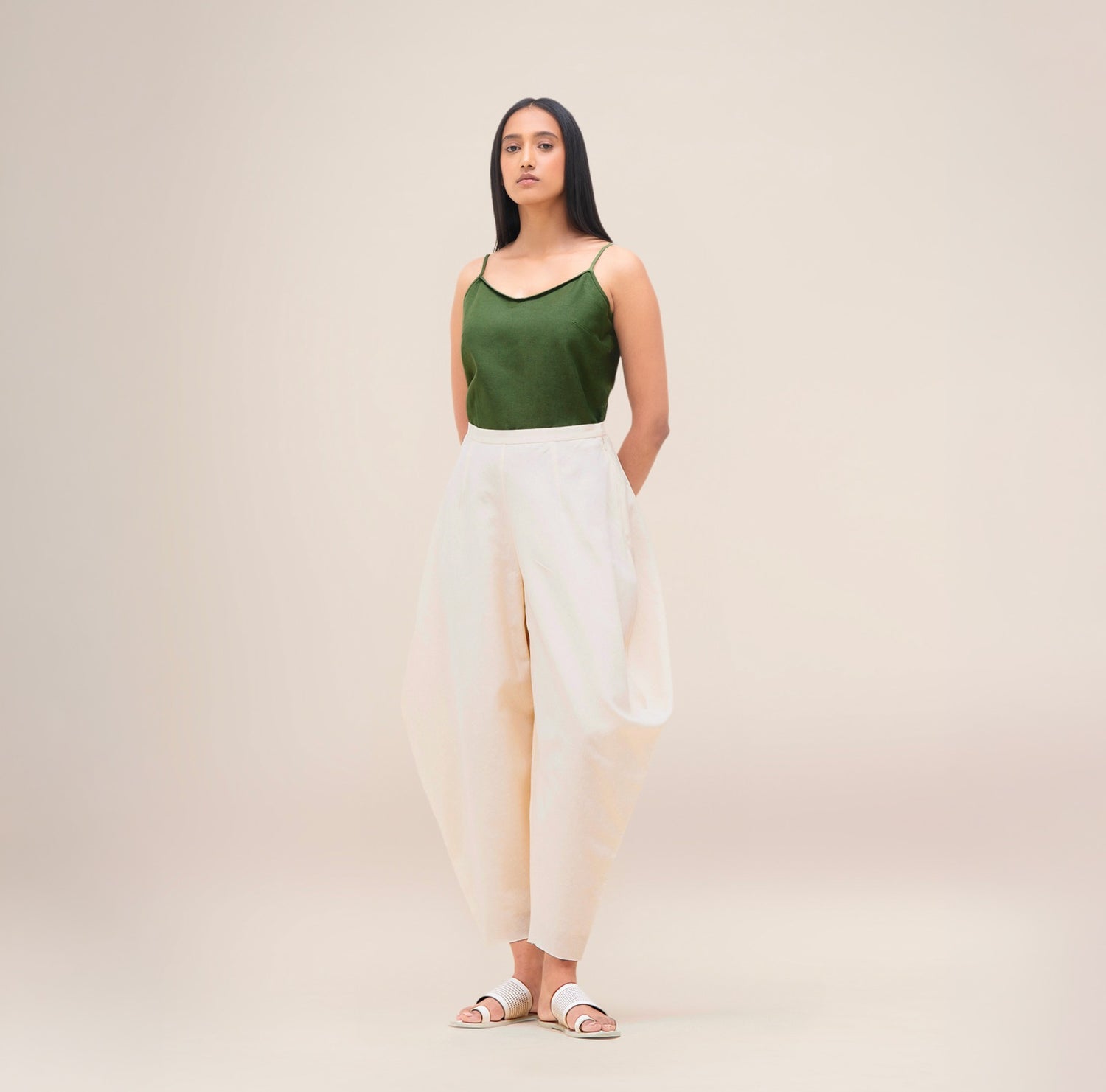  Linen Weaver Pant – Ivory