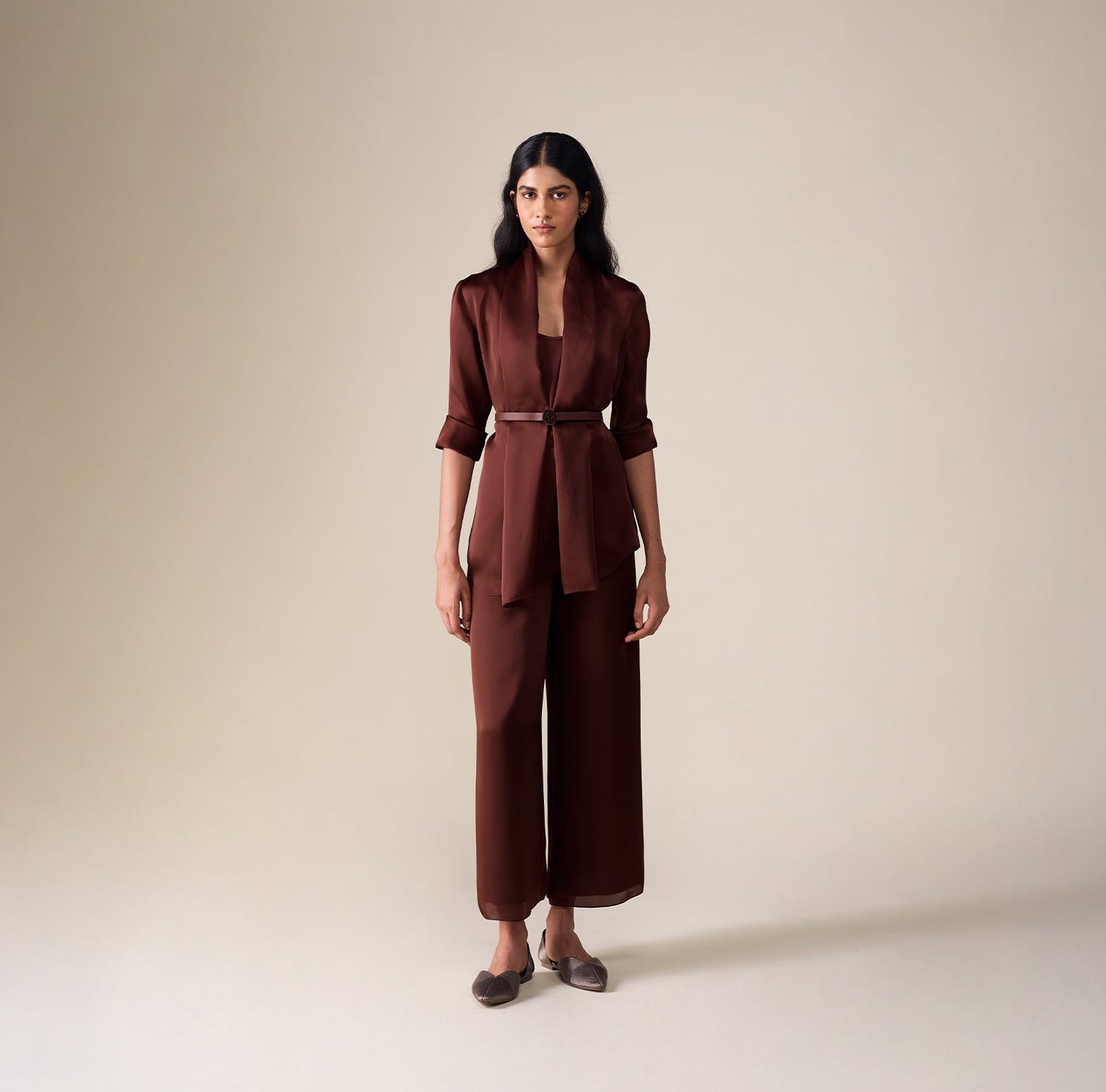  Organza  Mana Throw Set – Black