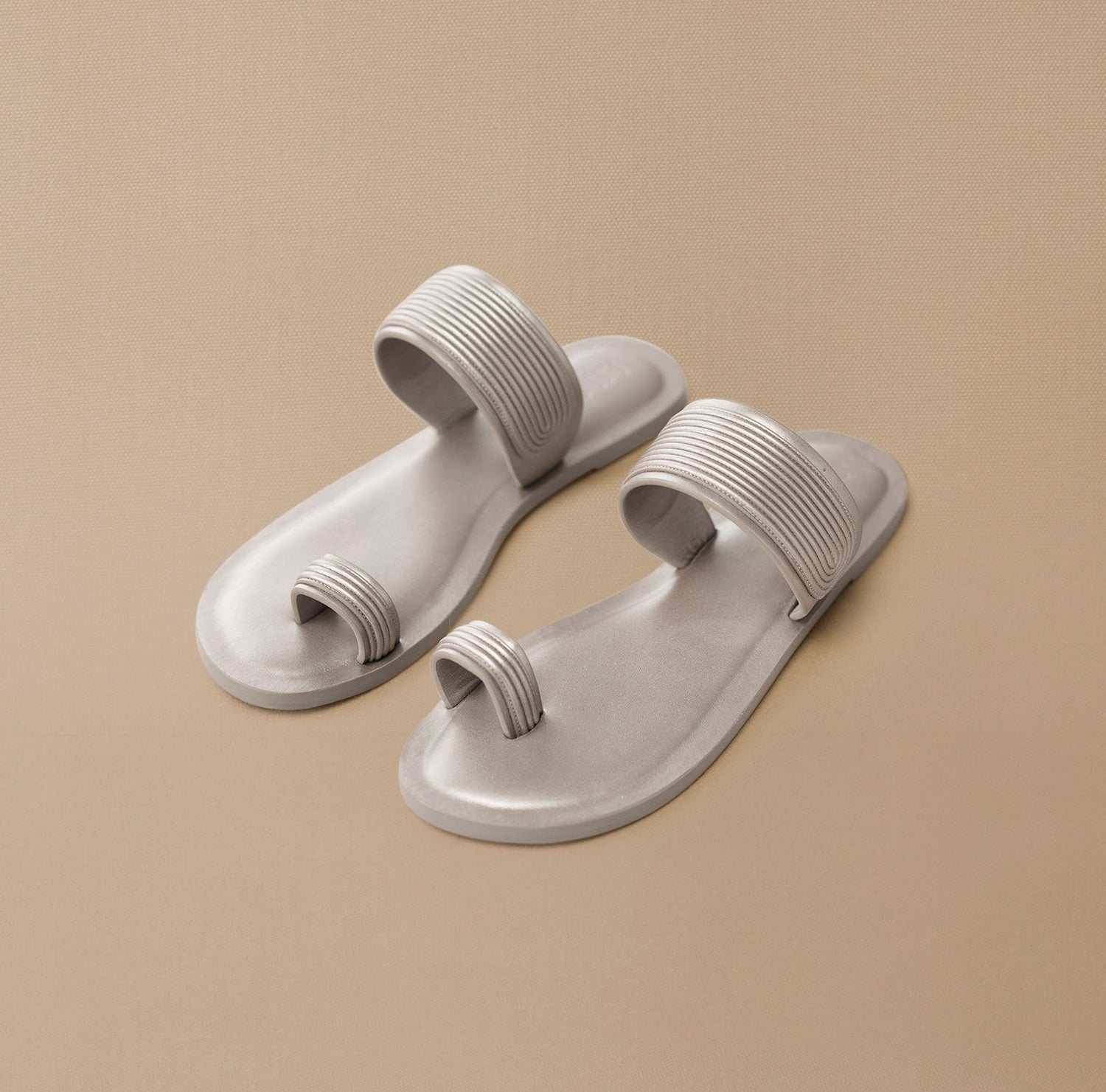  Faux Leather Renya Slip Ons – Metallics