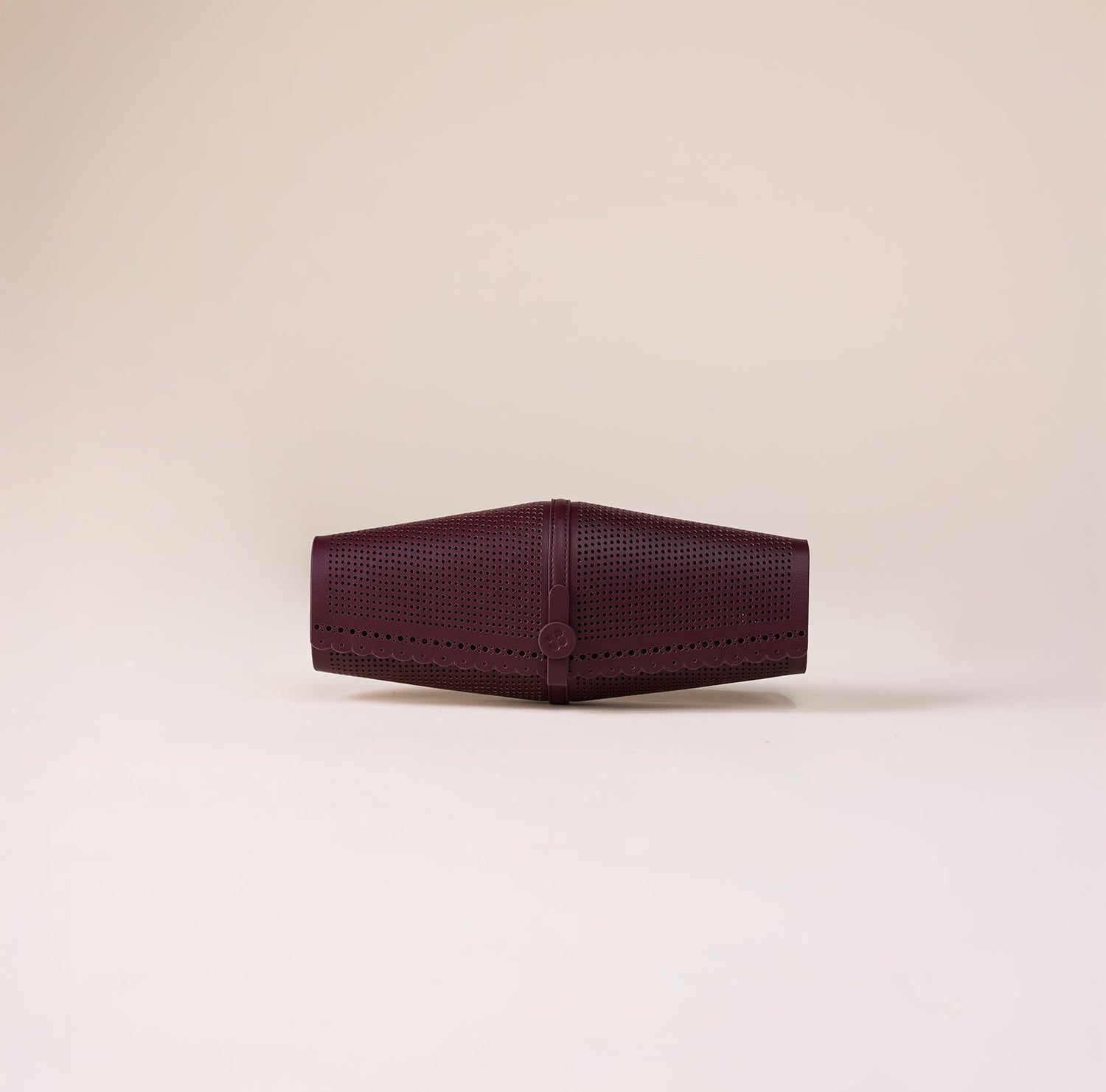   Faux Leather Nilah Bag – Red