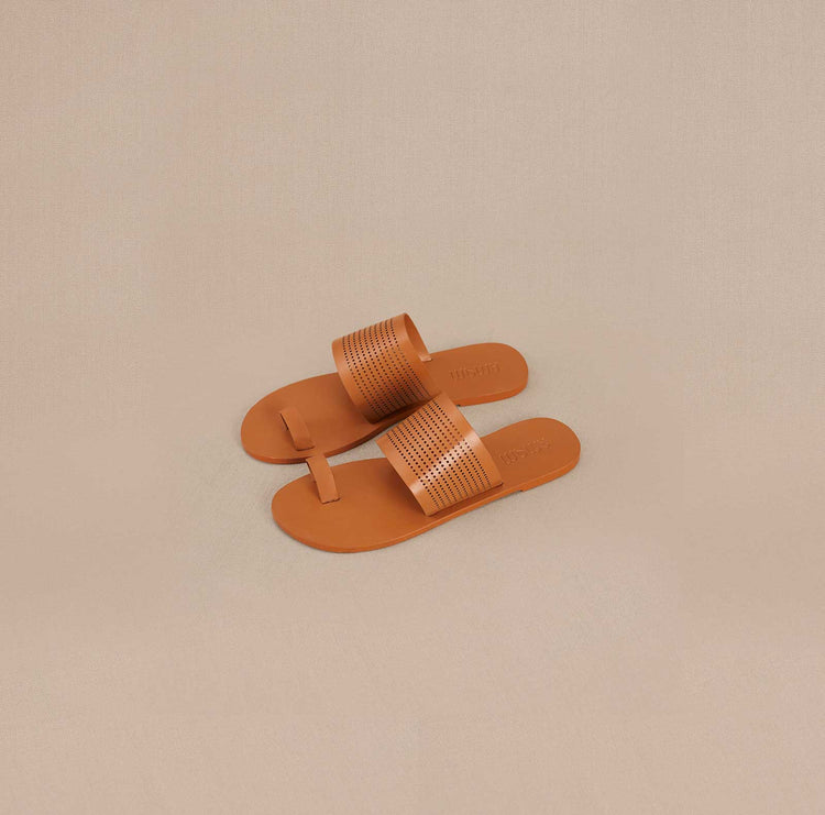 Lesha Slip-Ons - Tan