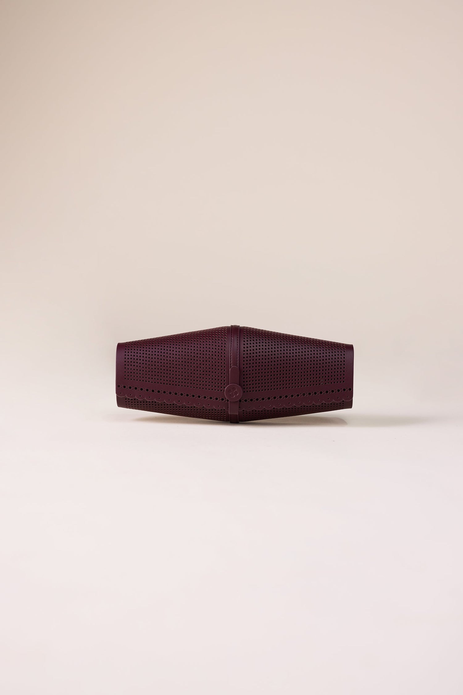   Faux Leather Nilah Bag – Red