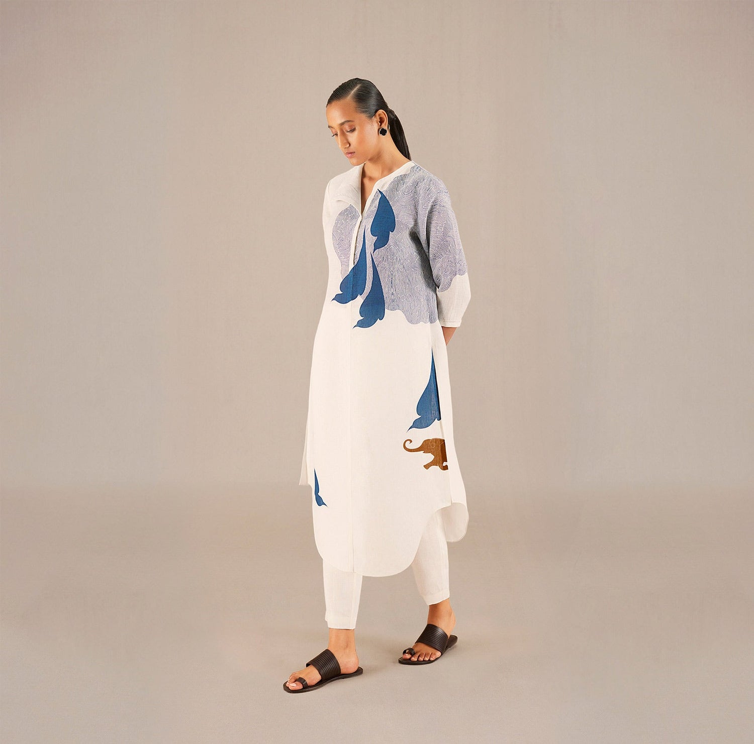 Alana Tunic Set - Ivory  