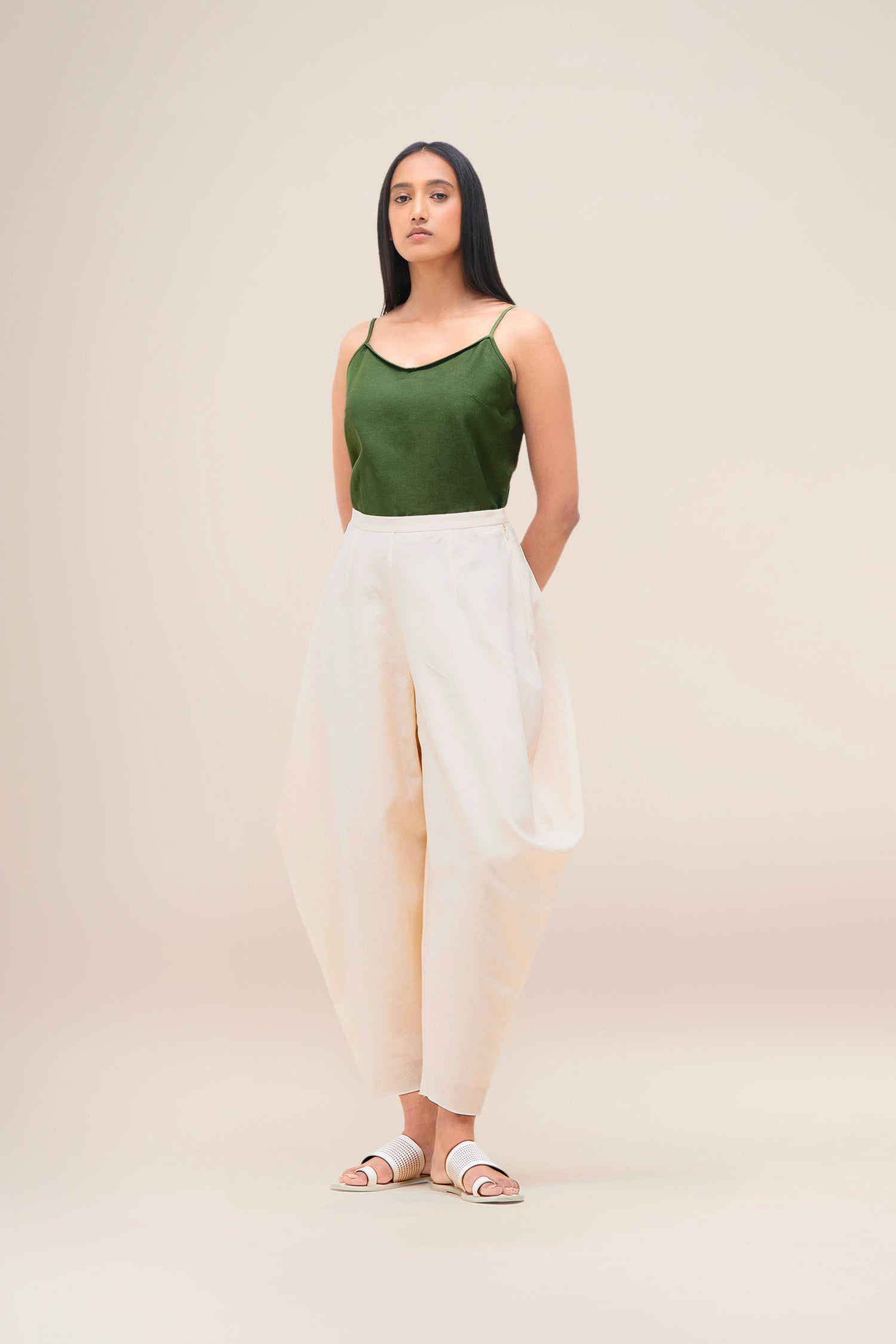  Linen Weaver Pant – Ivory