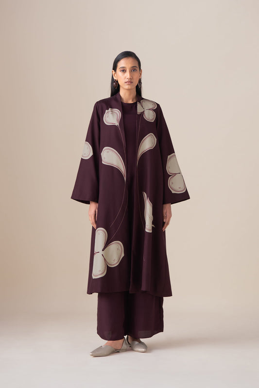 Habutai Mazira Jacket – Red