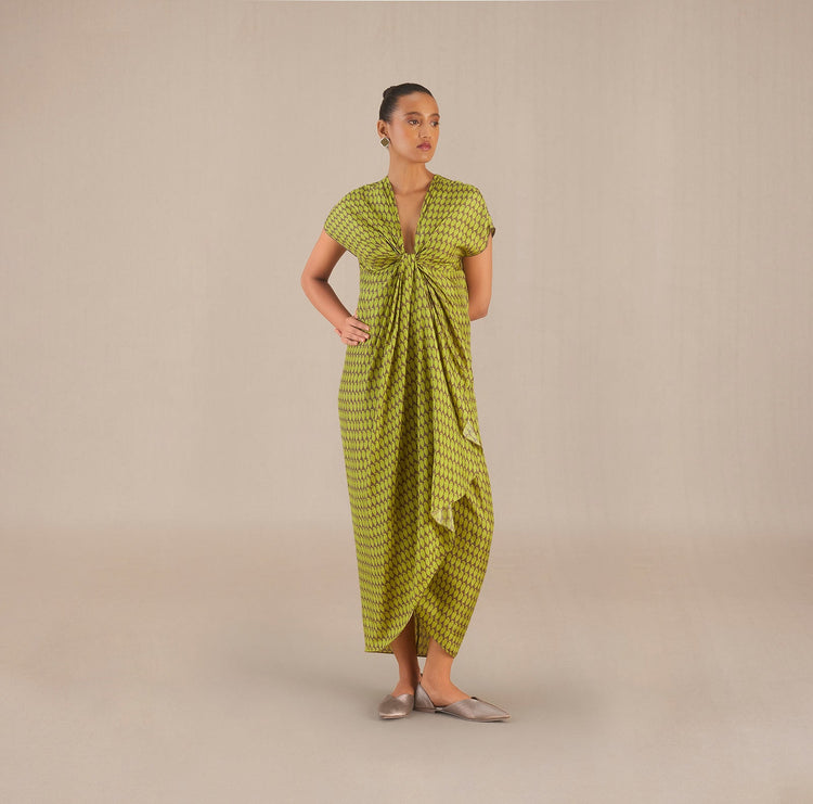 Diah Dress - Leaf