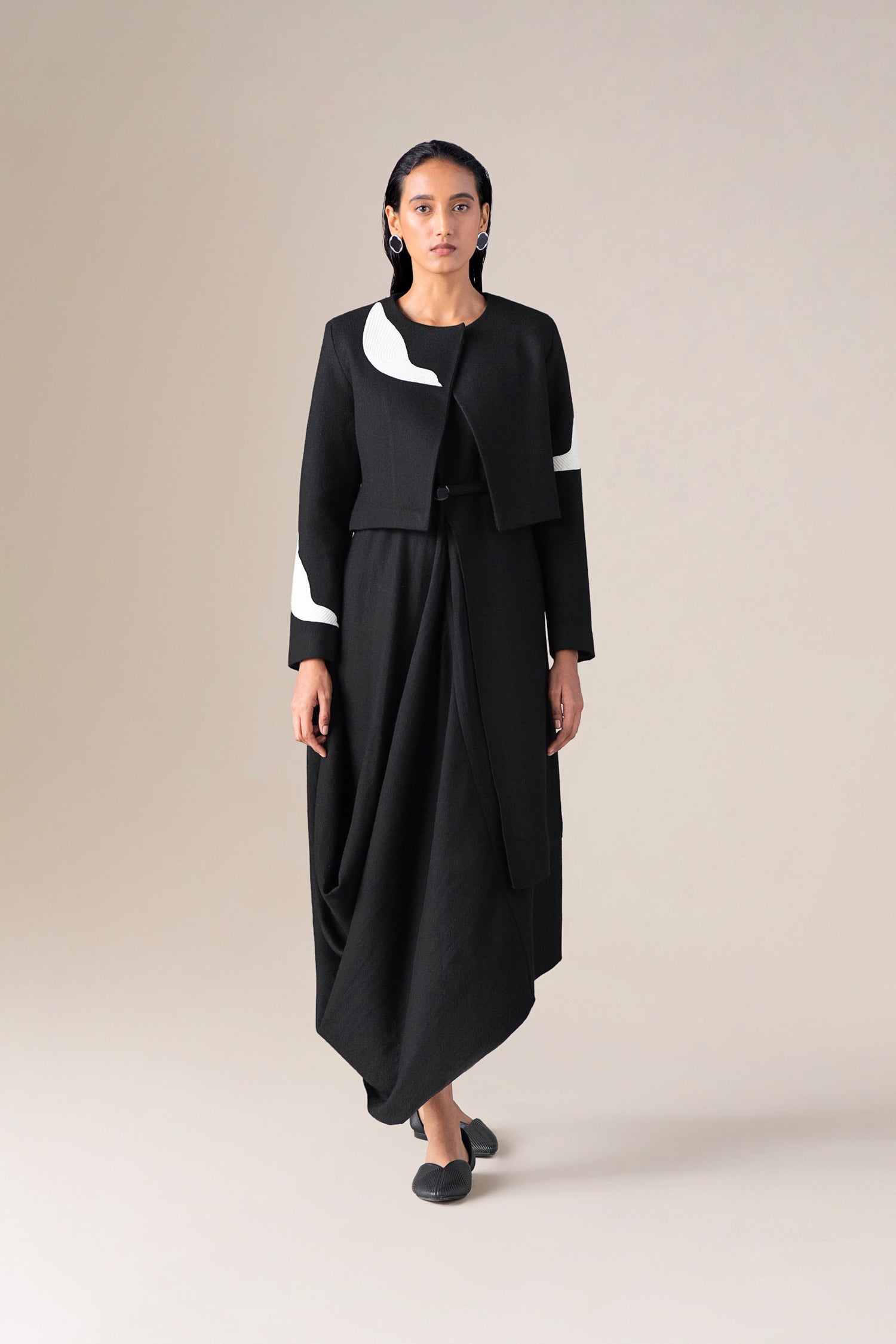  Wool Azmi Jacket – Black