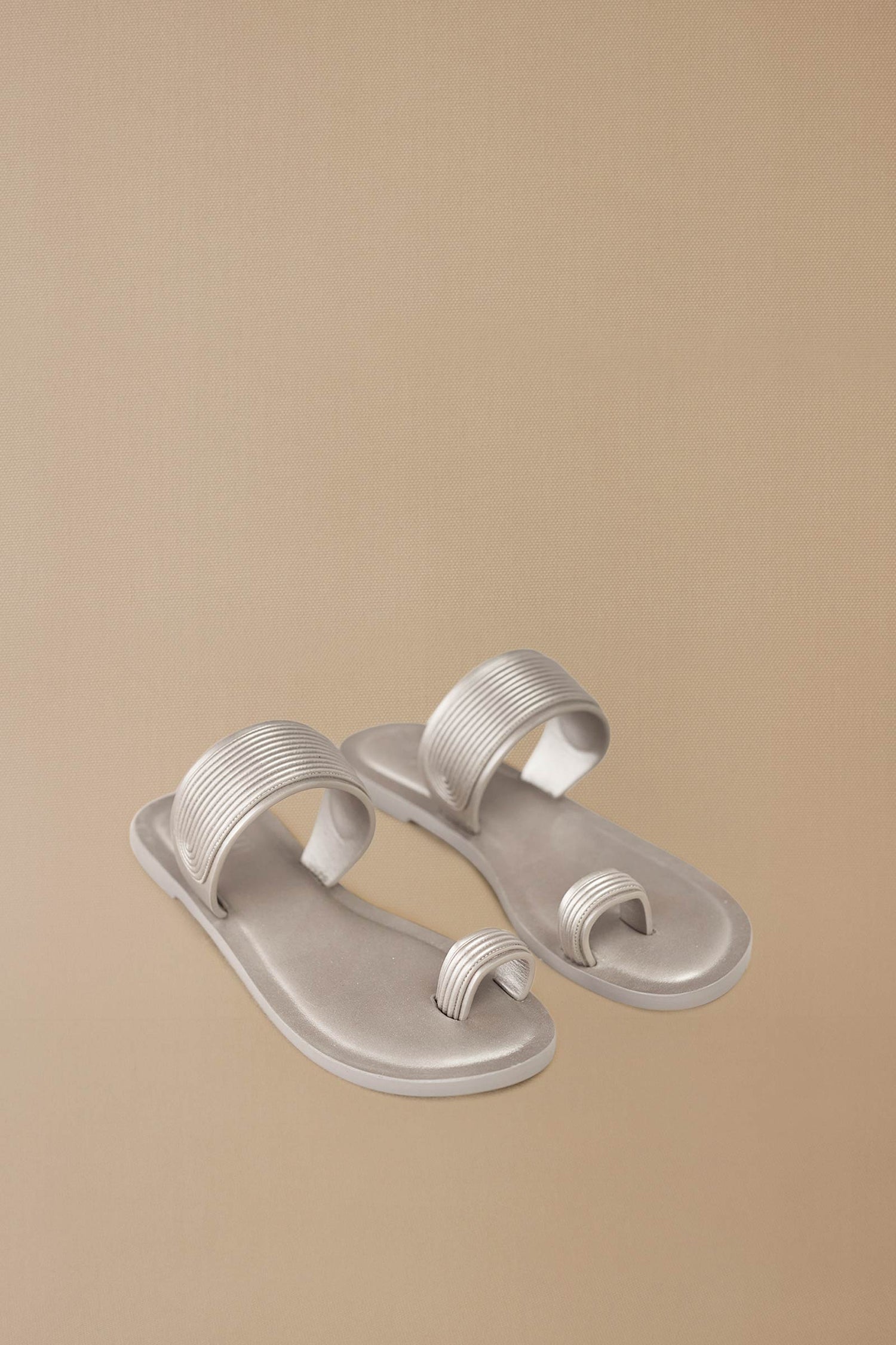  Faux Leather Renya Slip Ons – Metallics