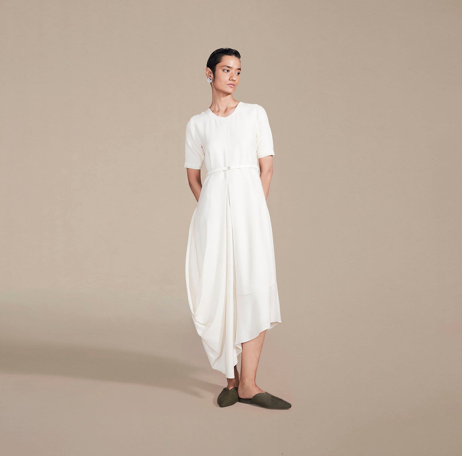 Raysa Dress - Ivory 