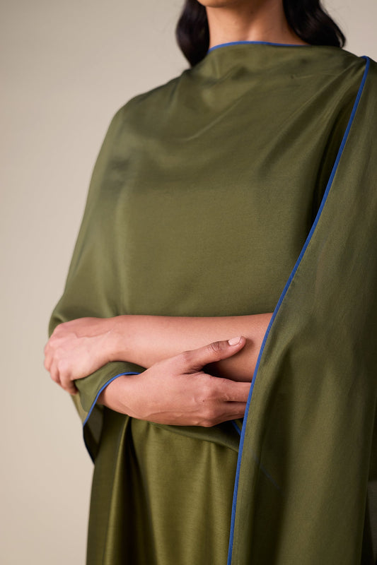 Chanderi Frida Scarf – Red