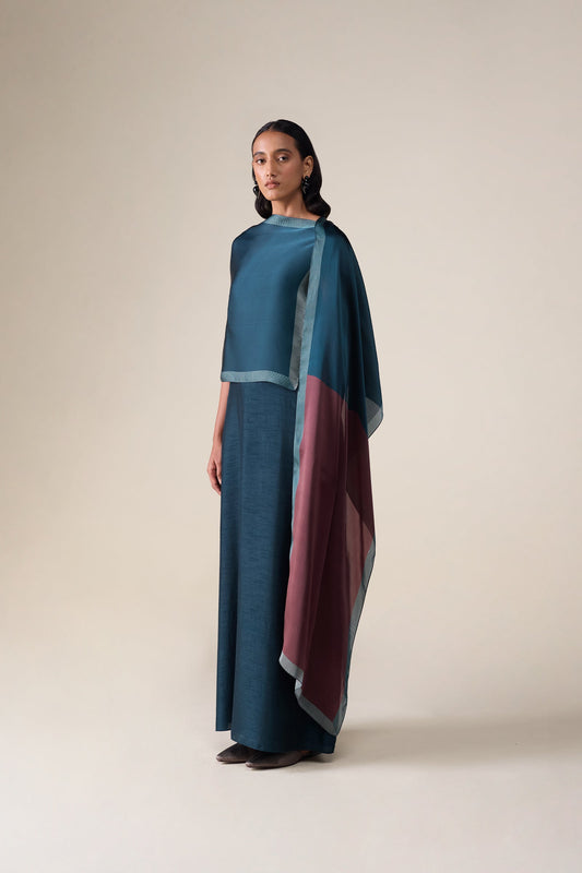 Organza Izora Scarf – Black