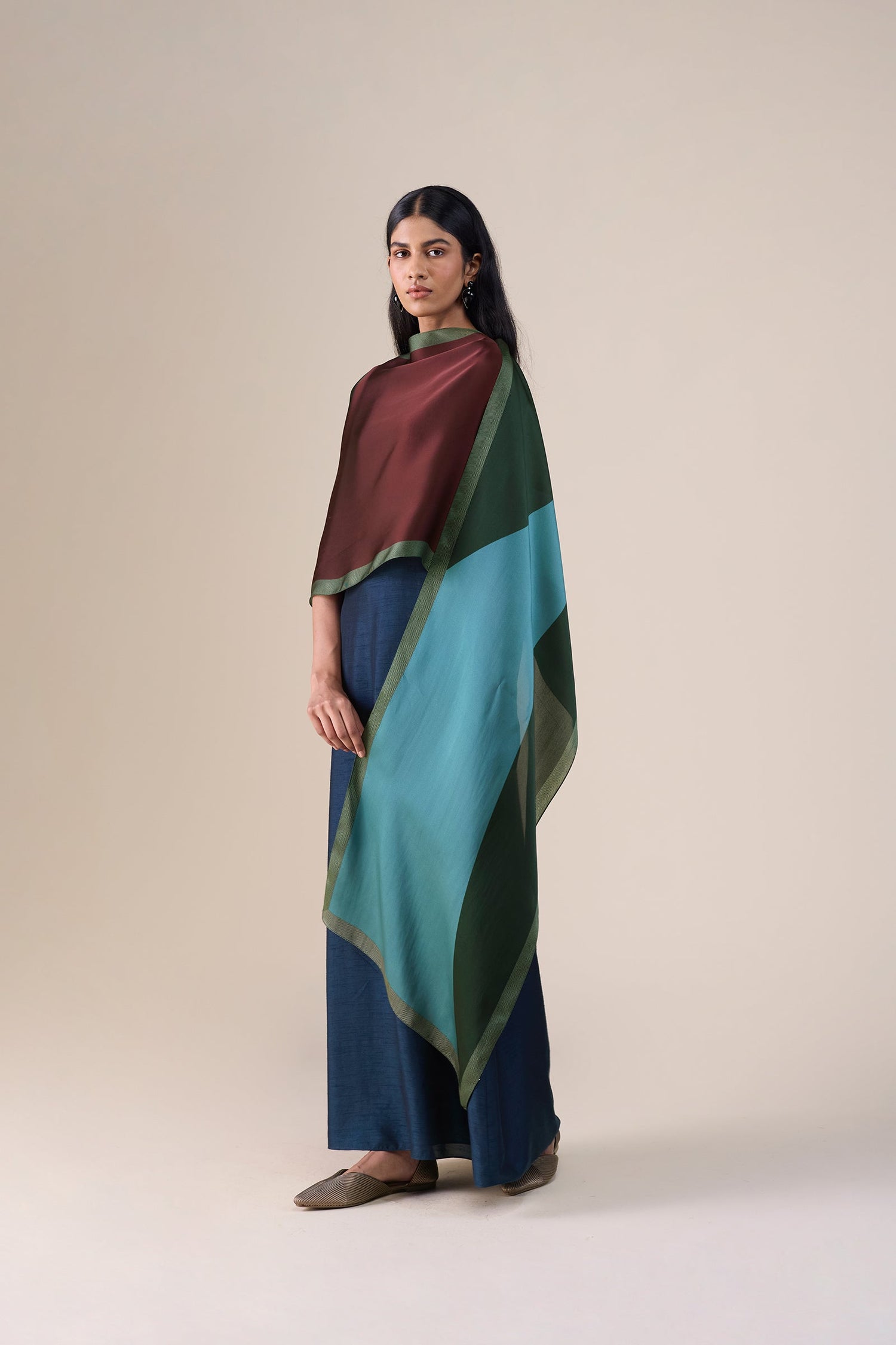   Organza Irene Scarf – Black