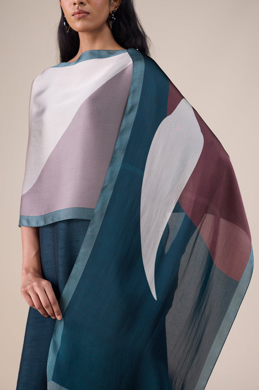 Organza Hazel Scarf – Black