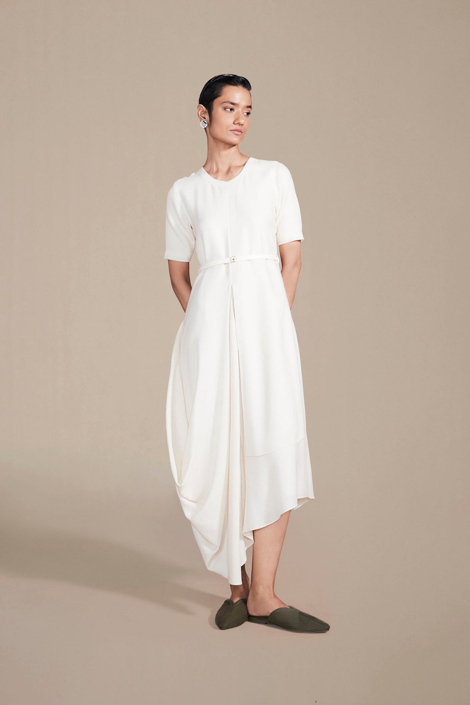 Raysa Dress - Ivory 