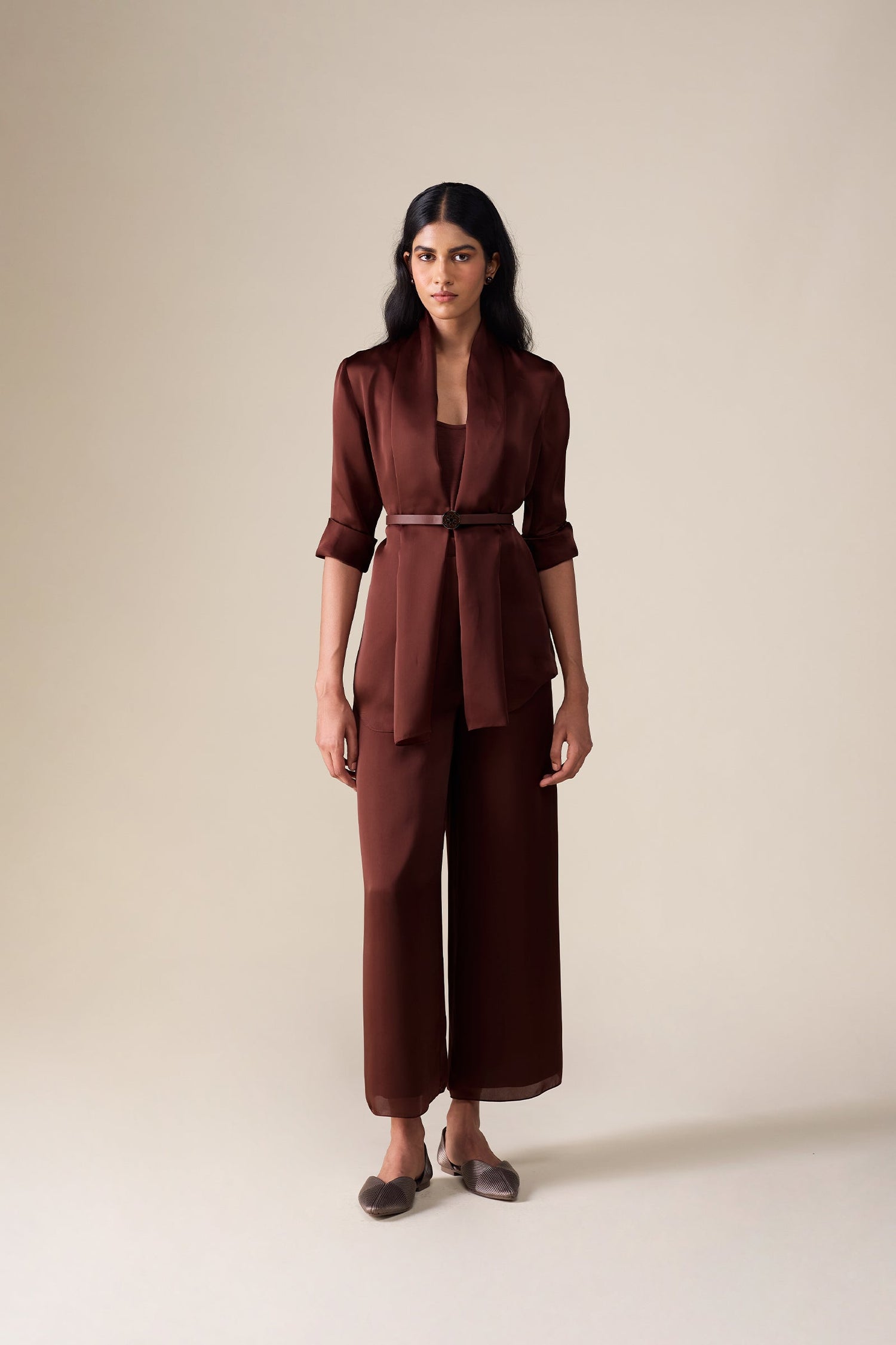  Organza  Mana Throw Set – Black