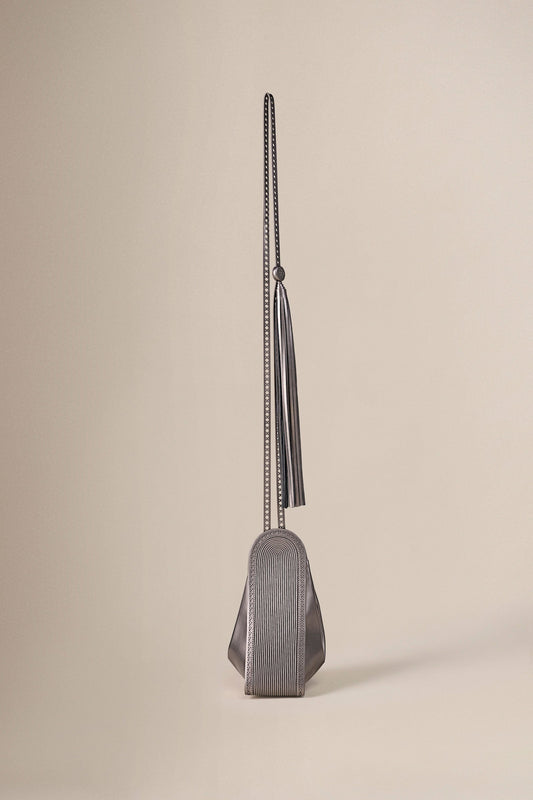  Faux Leather Khanum Bag – Metallics