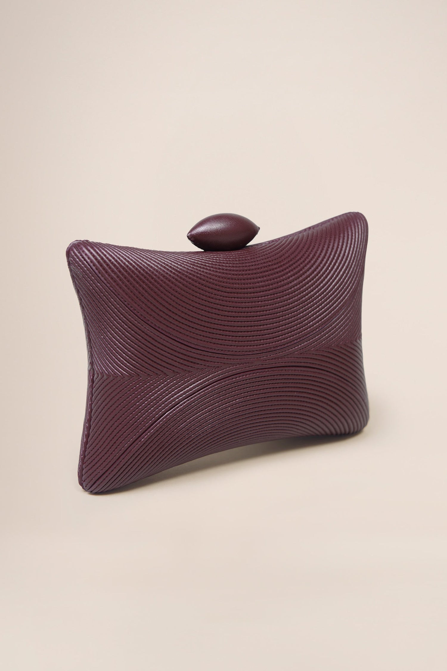   Faux Leather Reis Bag – Red