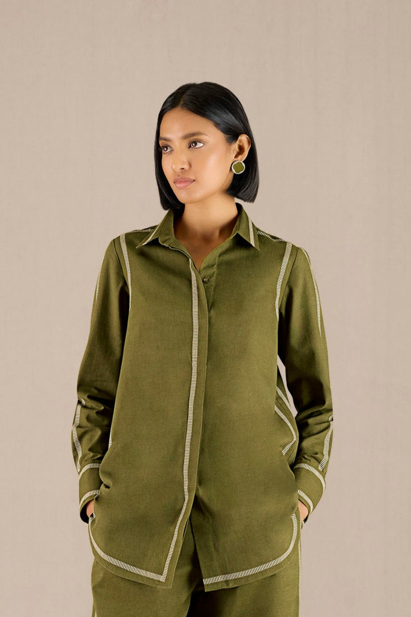  Khadi Meg Shirt – Green
