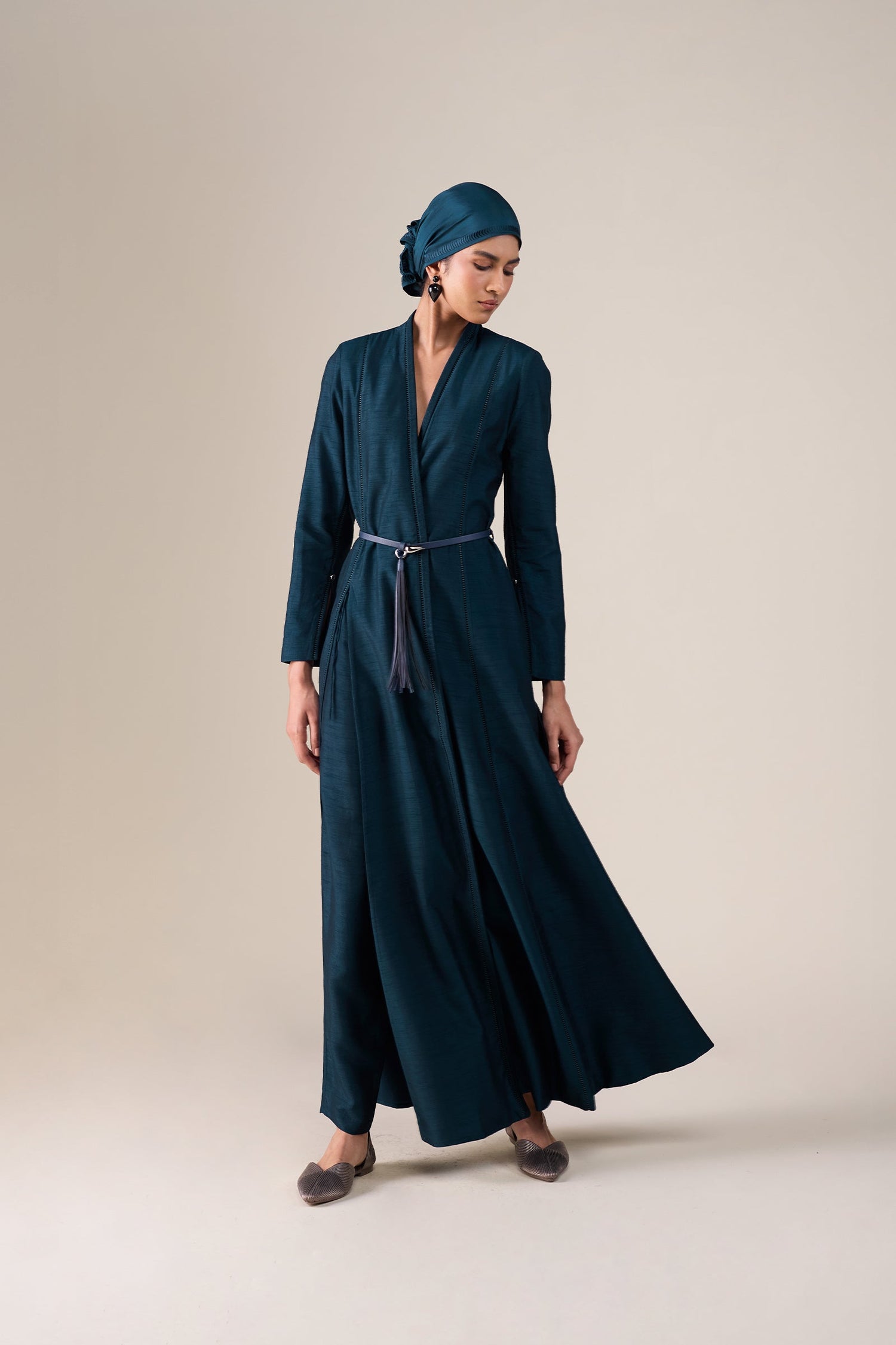  Silk Ivelle Scarf – Black