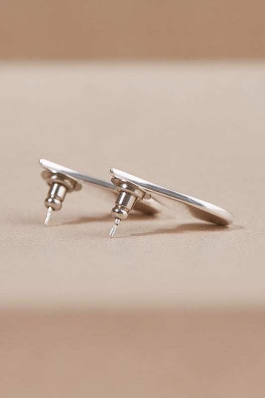 Enamel Indira Earrings – Black