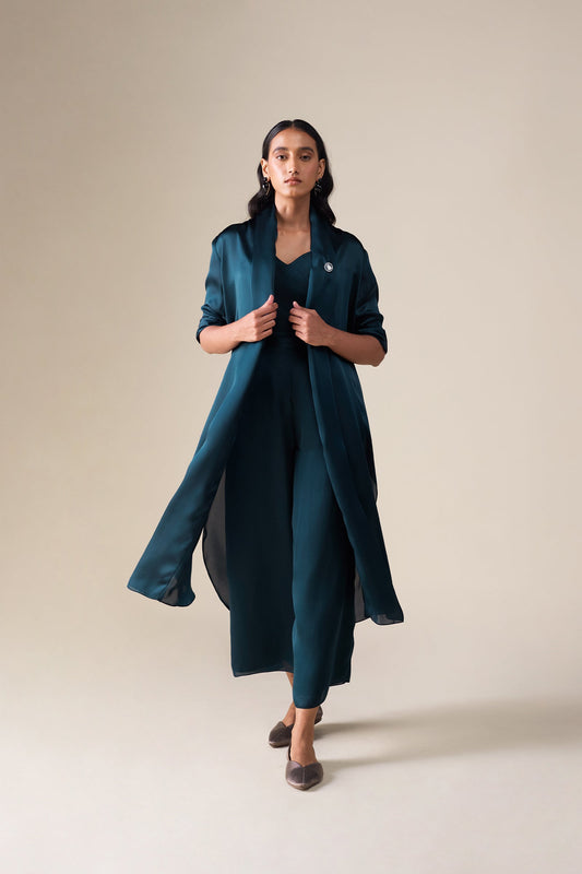 Organza  Elsa Throw Set – Black