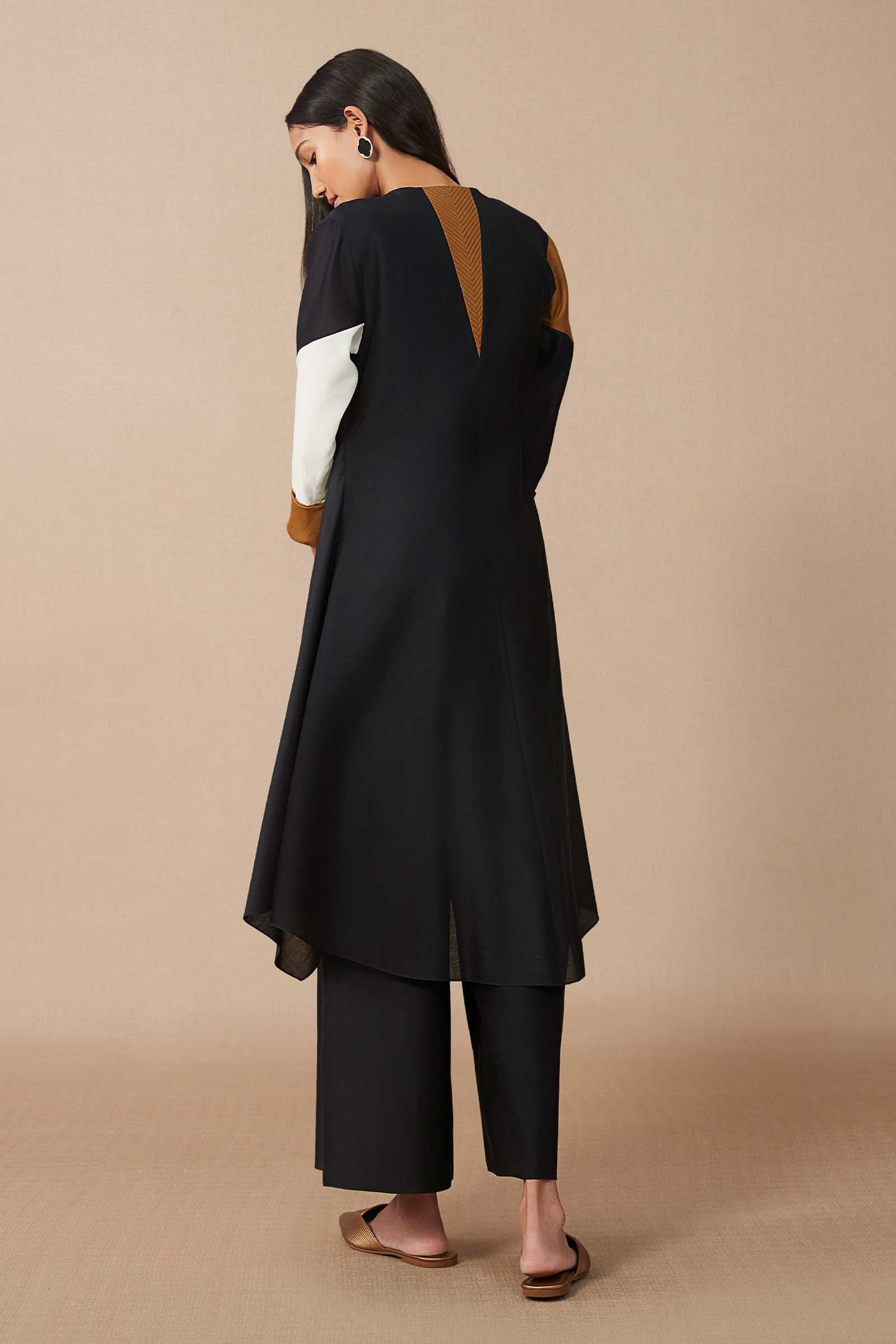   Naaila Wrap Tunic Set – Multicolor