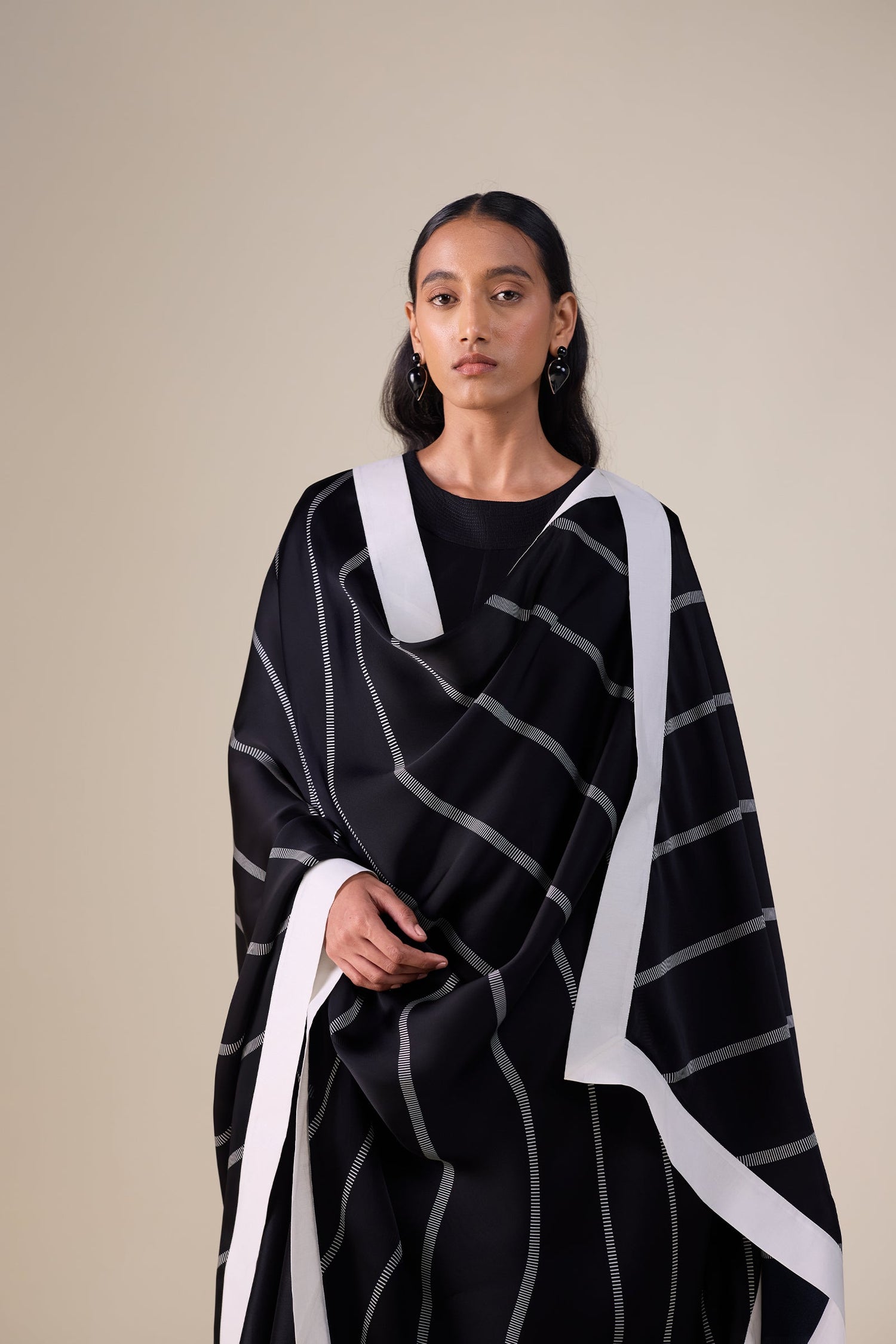   Organza Afeesa Kurta Set – Red