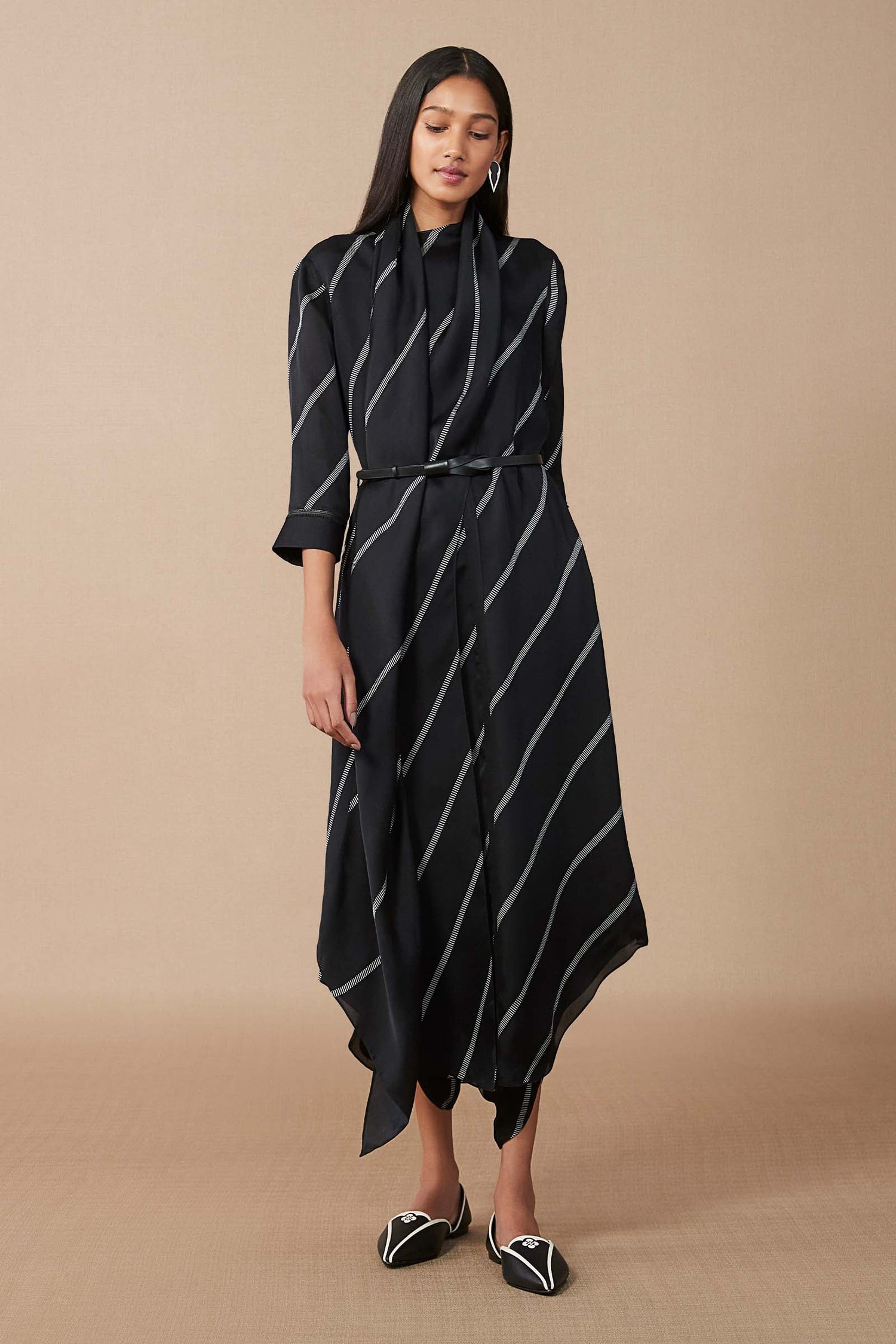  Organza ZÃ¨ba Tunic Set – Multicolor