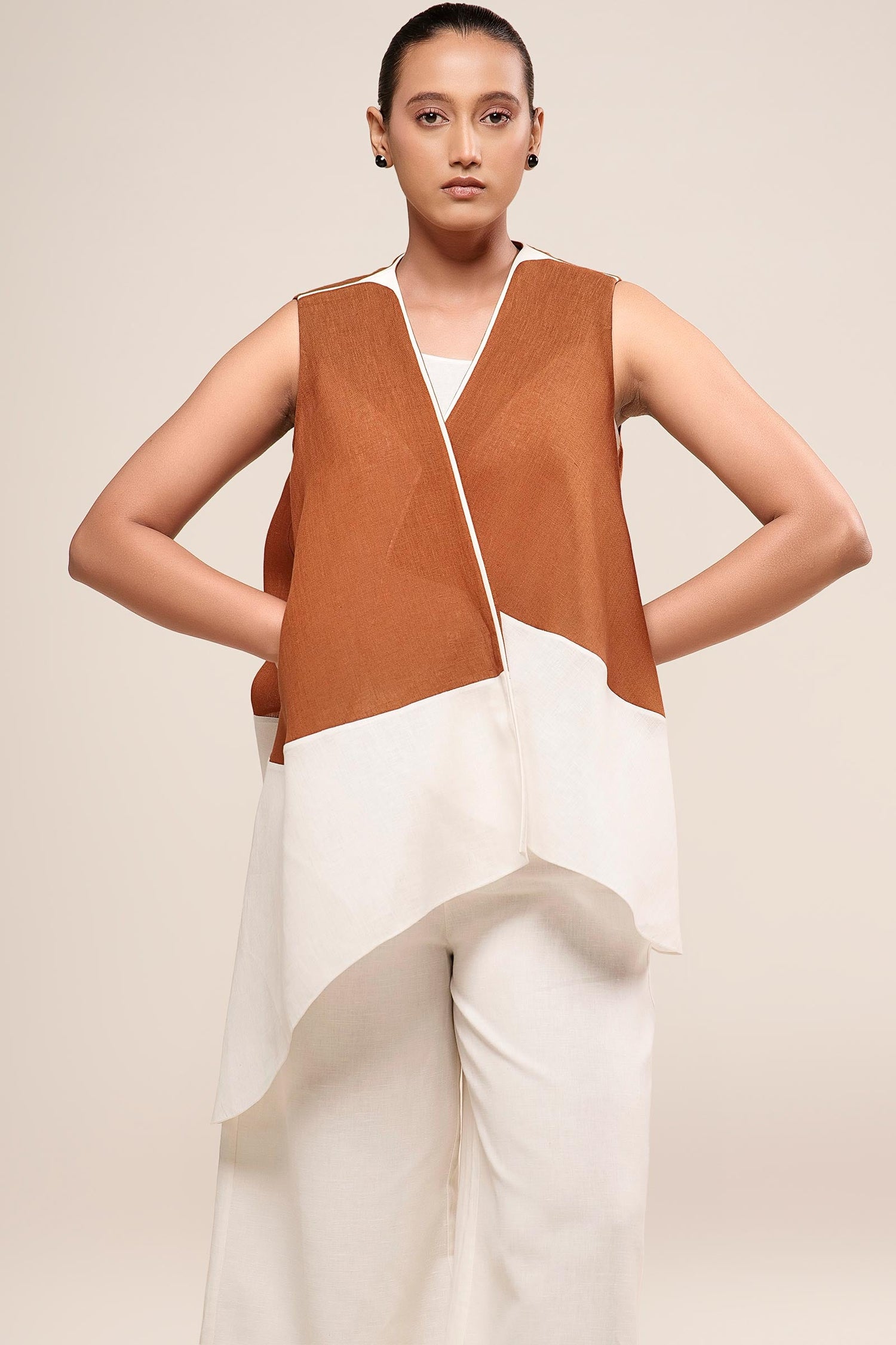  Linen Oren Jacket – Beige