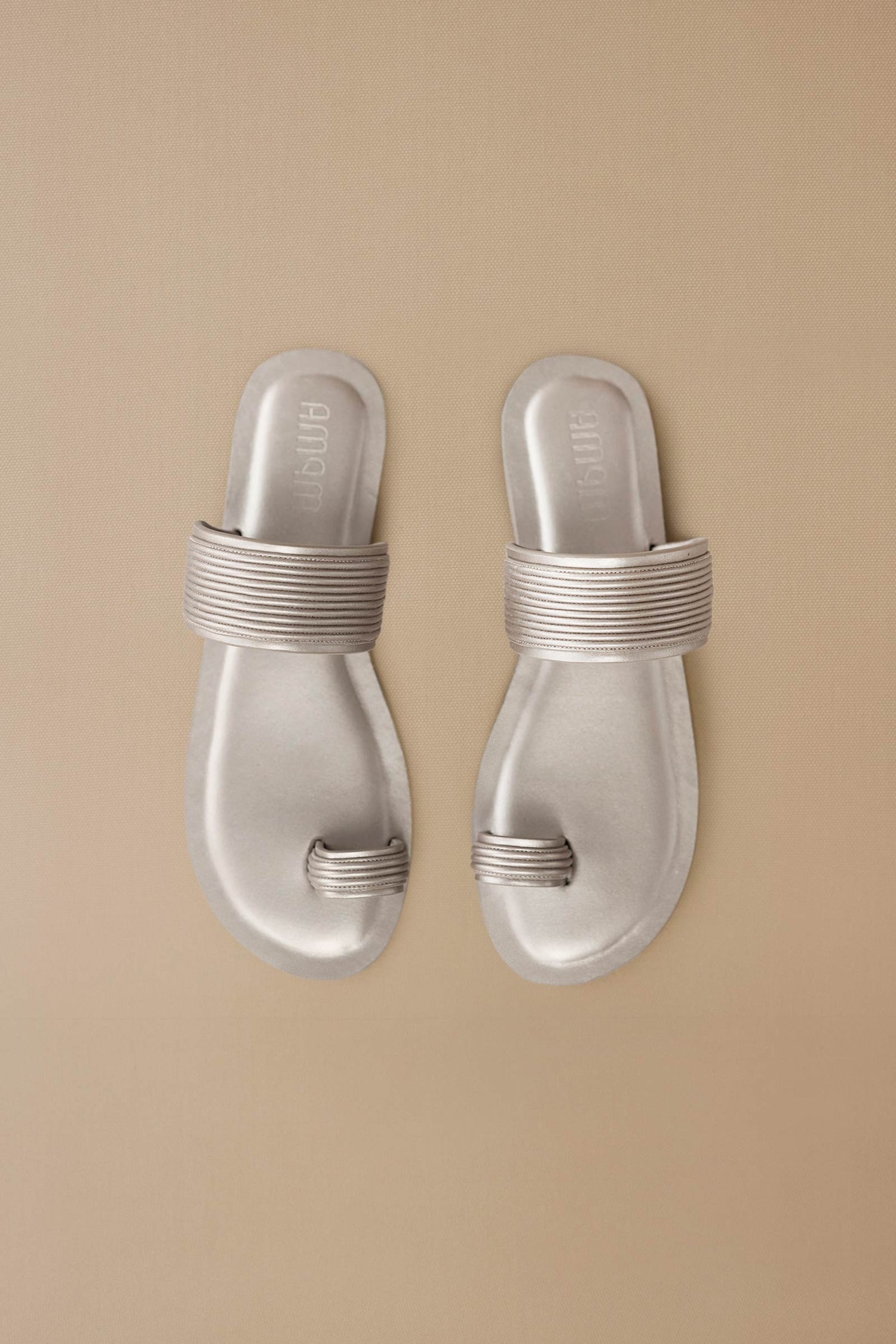  Faux Leather Renya Slip Ons – Metallics