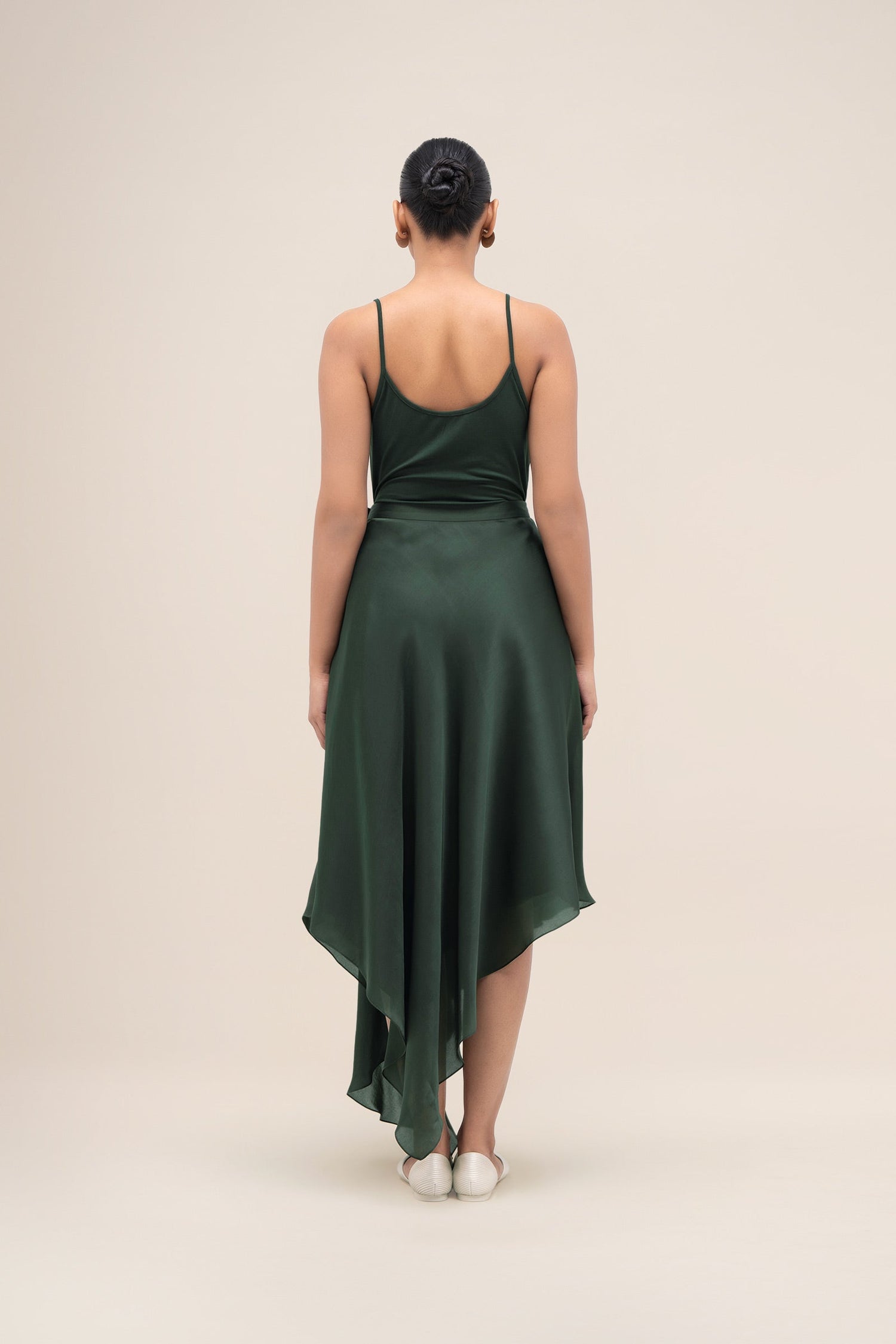  Organza Rysa Skirt – Green