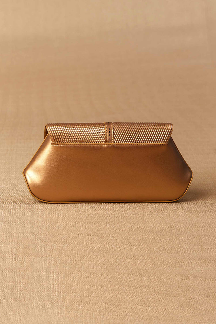 Izrah Clutch - Gold