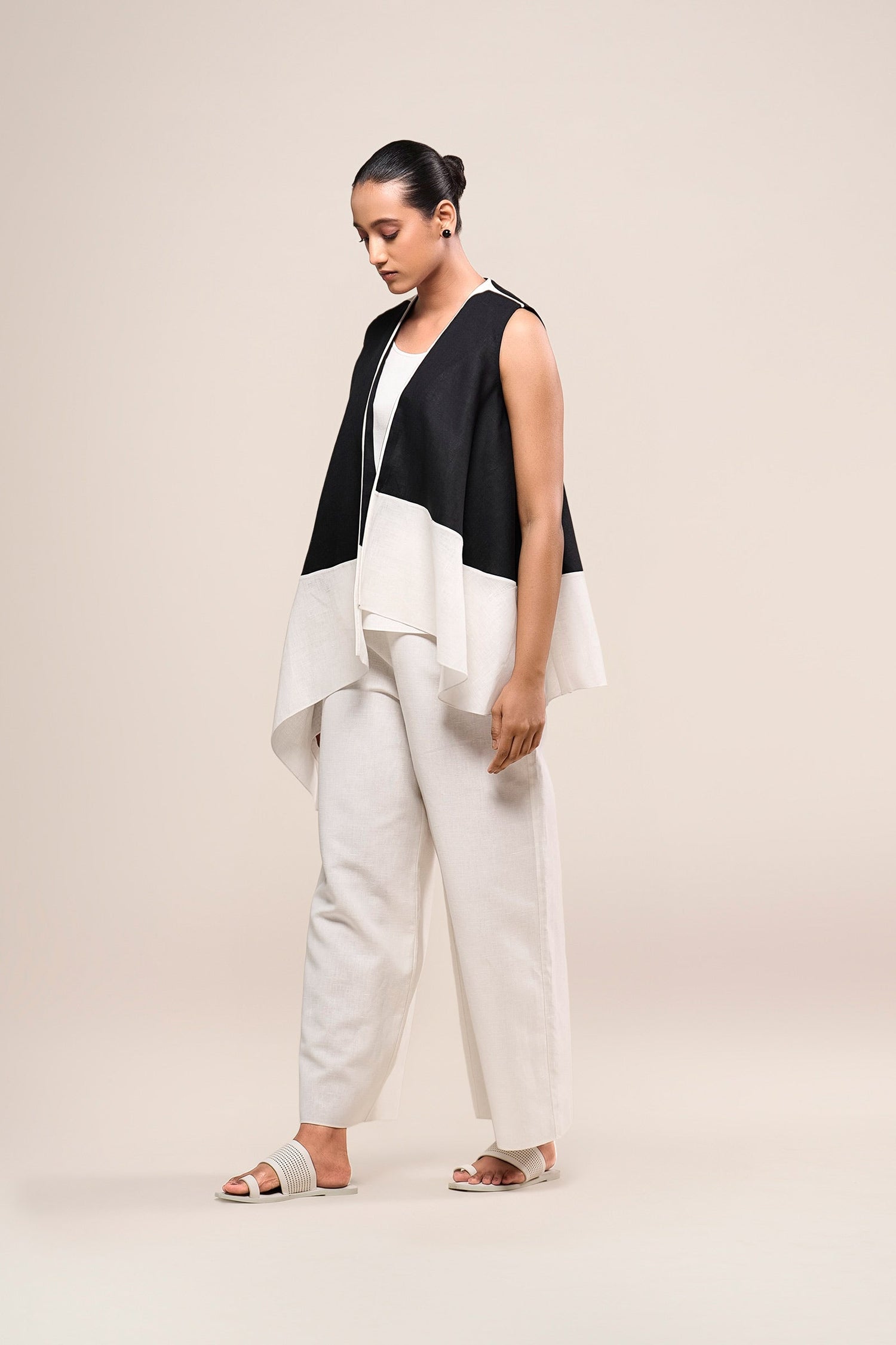  Linen Oren Jacket – Balck