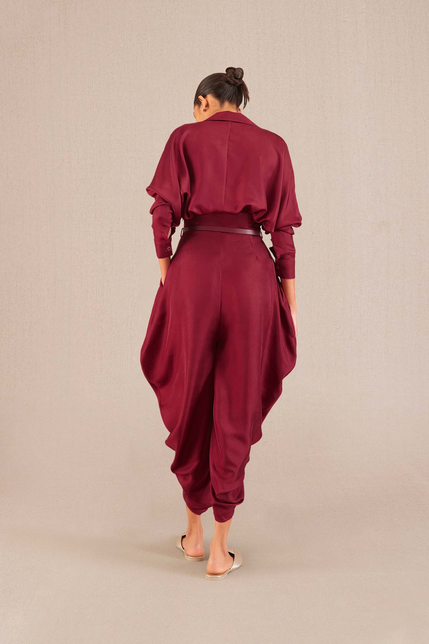 Mehr Co-ord Set - Wine 