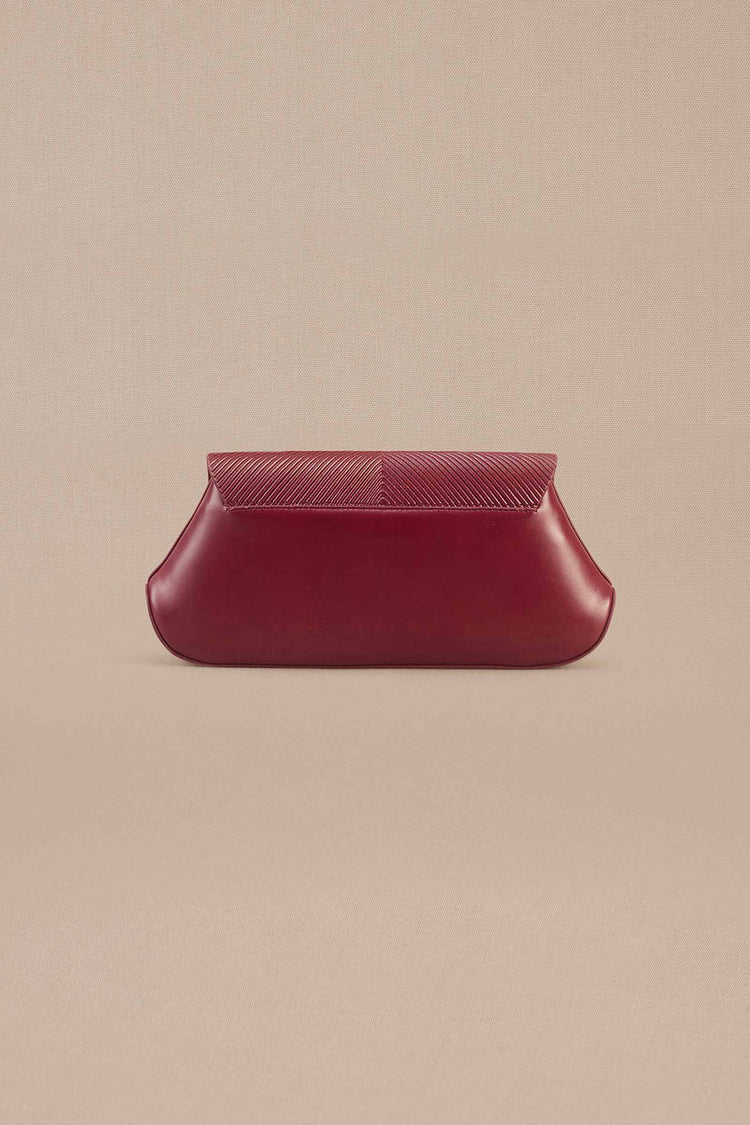 Azra Clutch - Wine