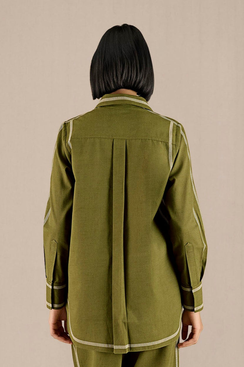  Khadi Meg Shirt – Green