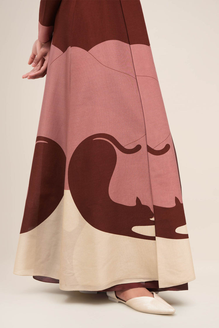 Ghubar Abaya Set