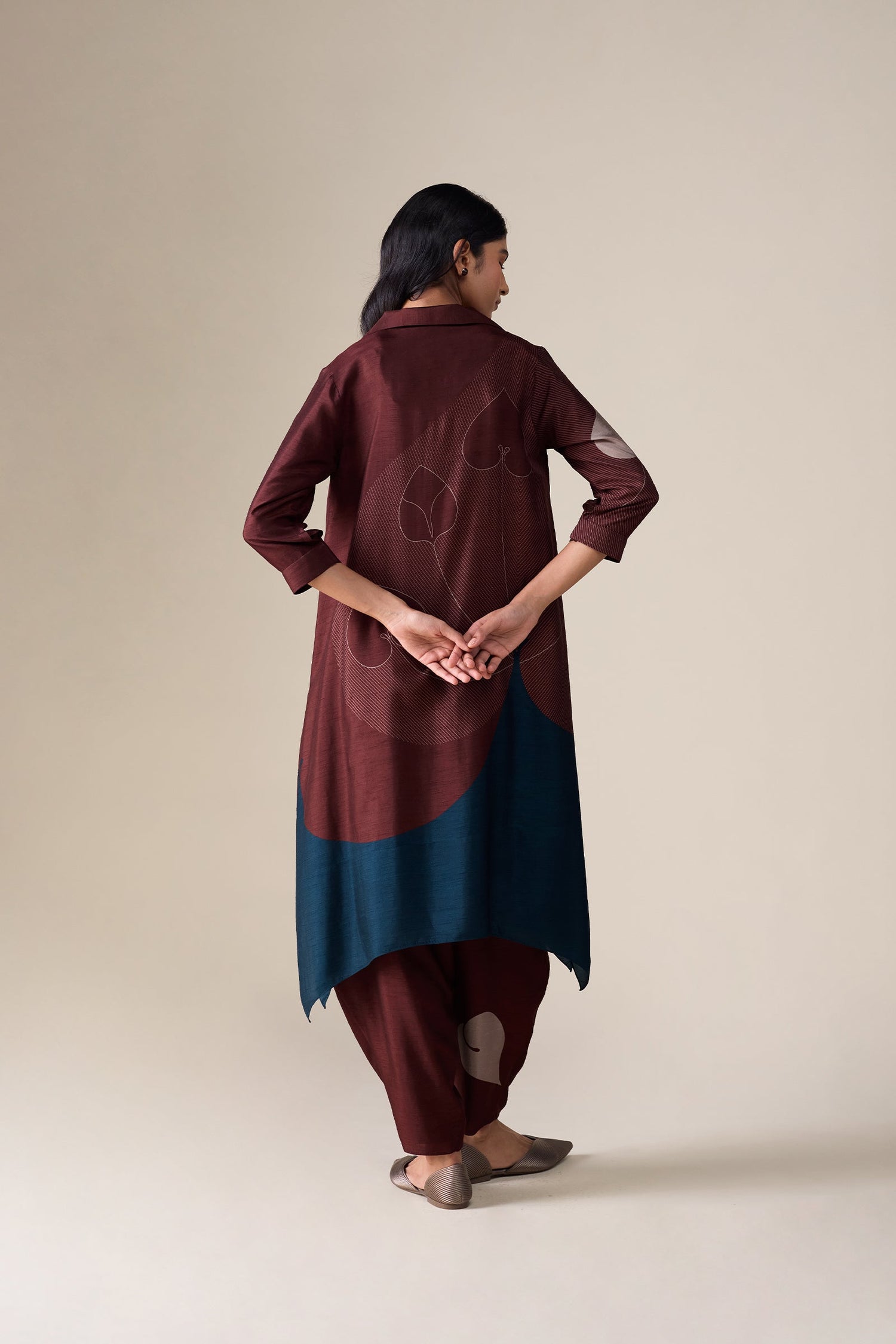  Silk Ohad Tunic Set – Red