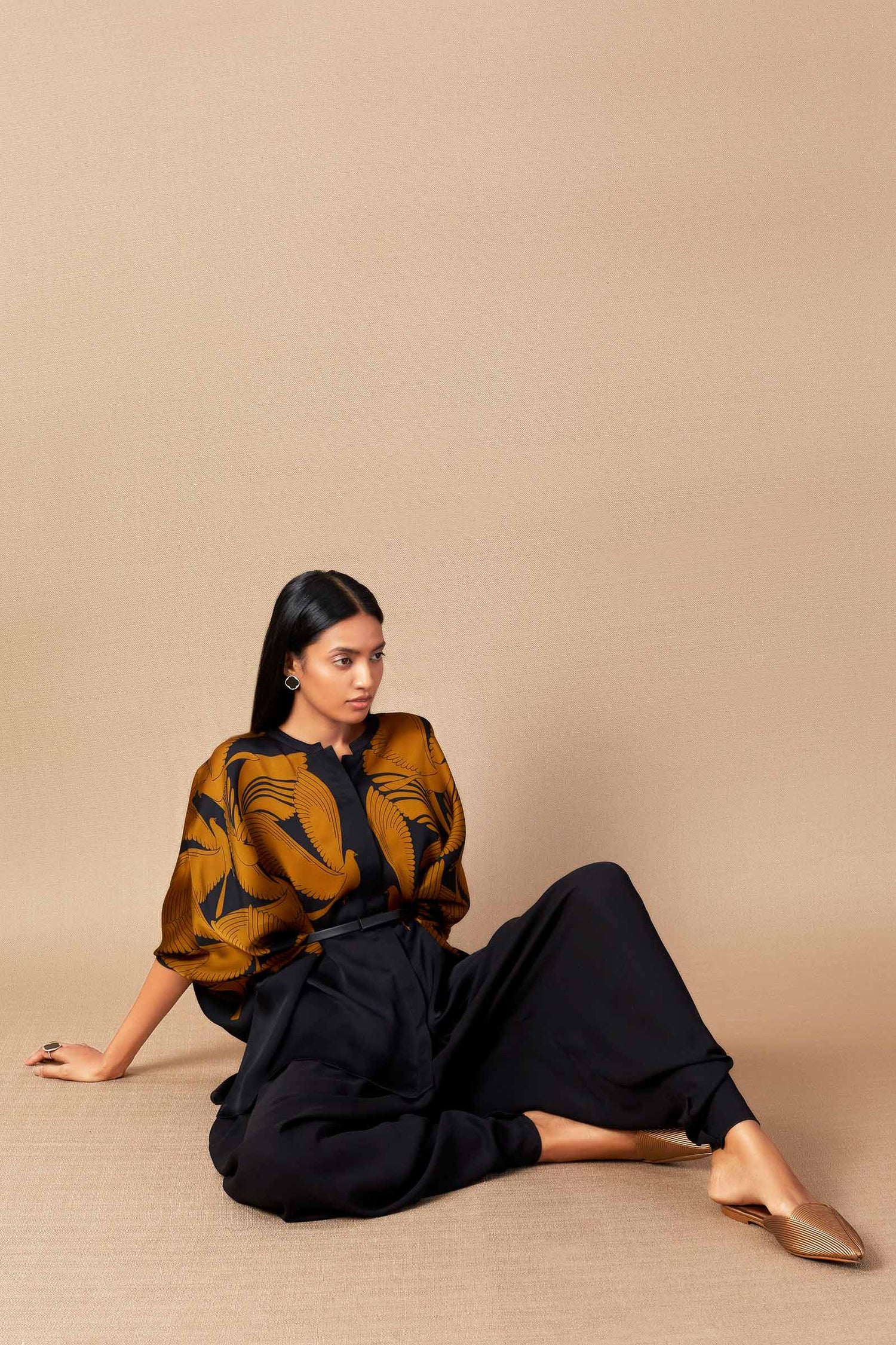  Organza Raynah Shirt Set – Multicolor