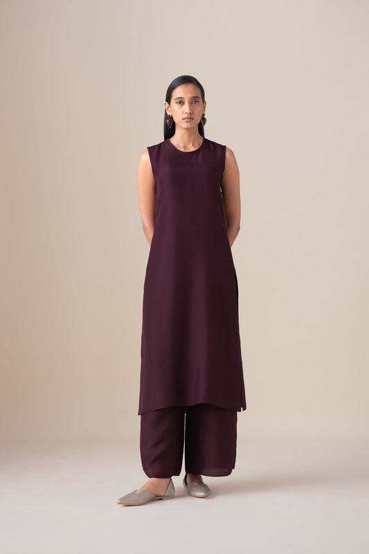 Habutai Mazira Pants – Red