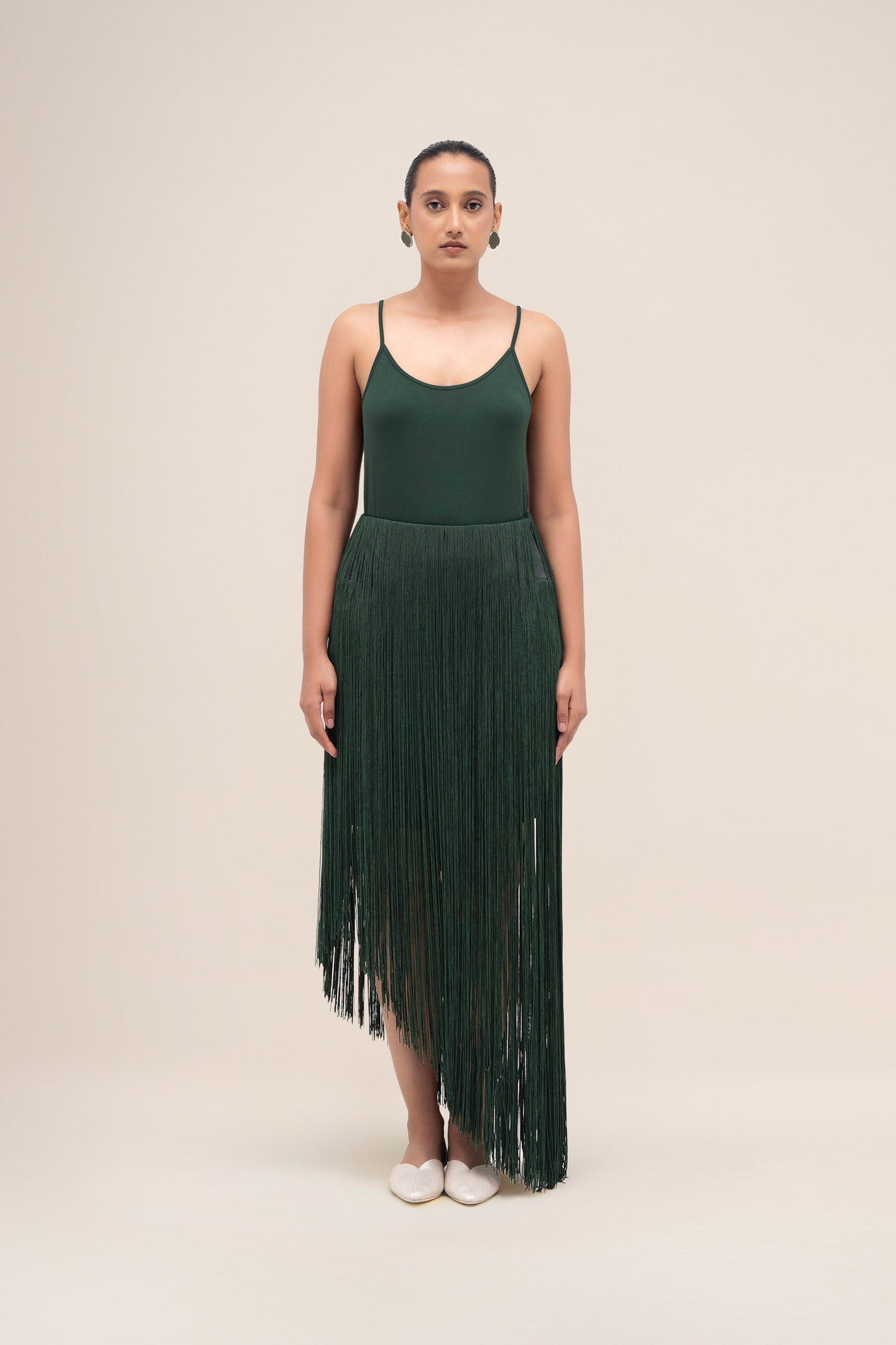 Organza Zohra Shirt – Green