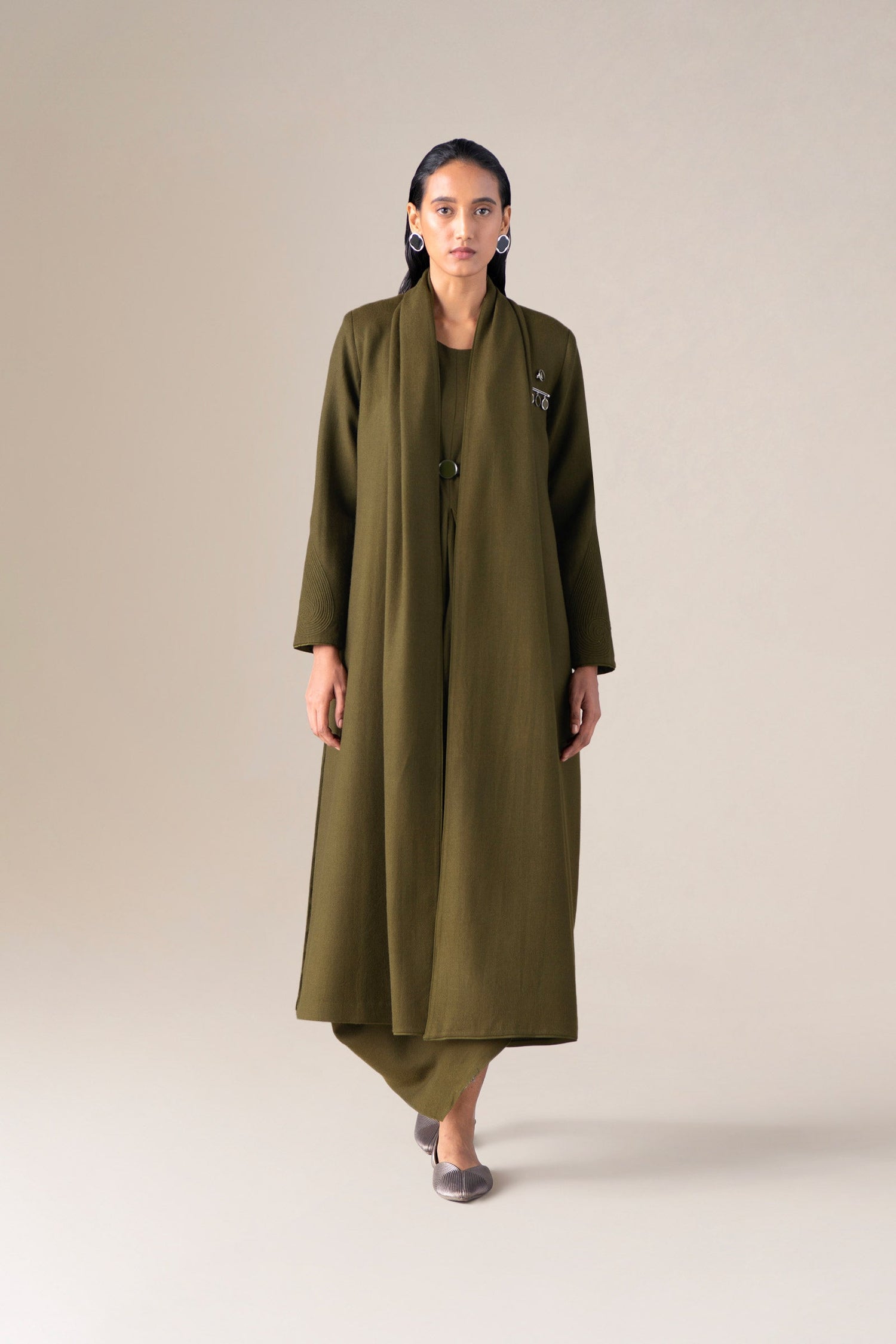  Wool Keisha Jacket – Green