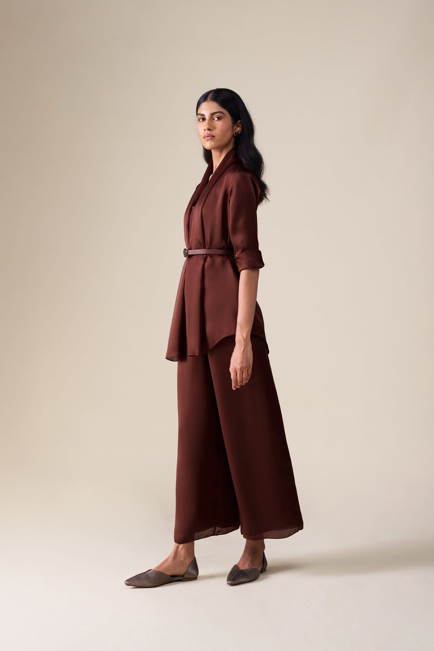  Organza  Mana Throw Set – Black