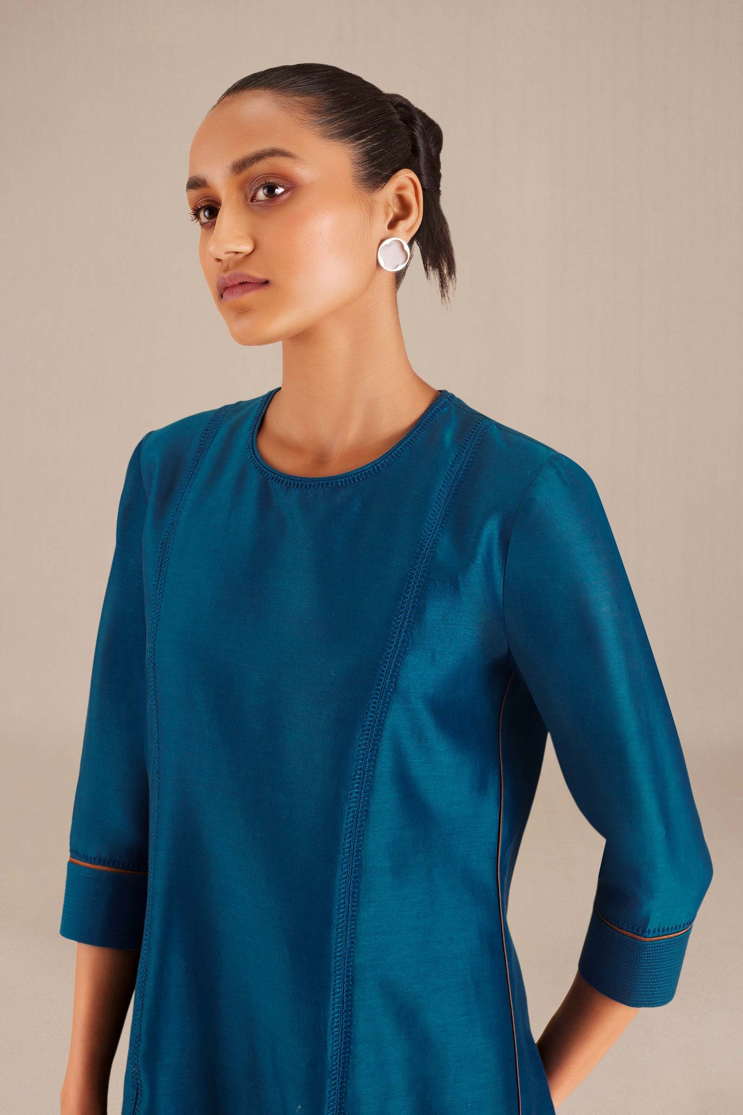 Akira Kurta Set - Teal 