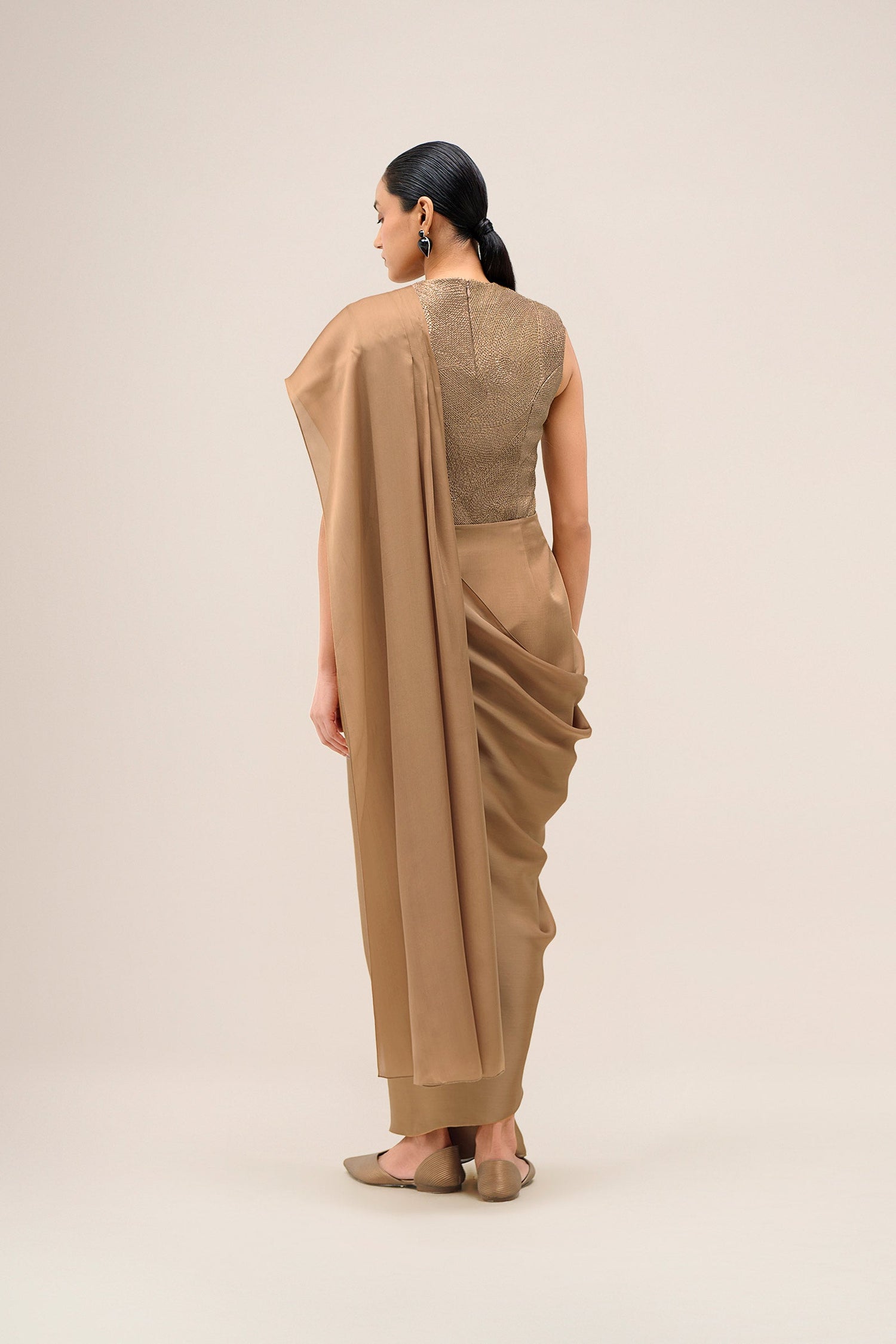  Metallic Sanah Saree Set – Metallics